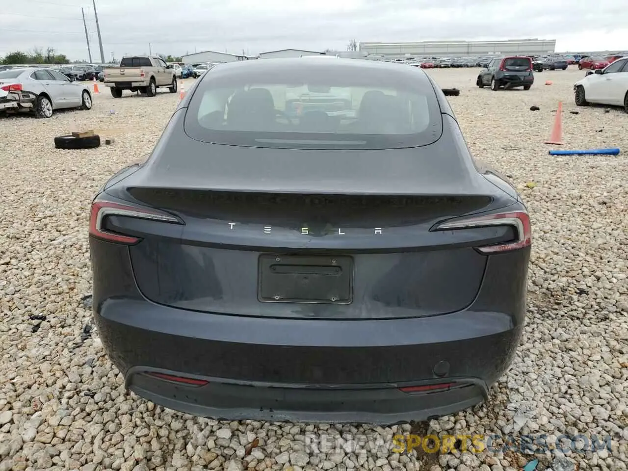6 Photograph of a damaged car 5YJ3E1EA0RF739034 TESLA MODEL 3 2024