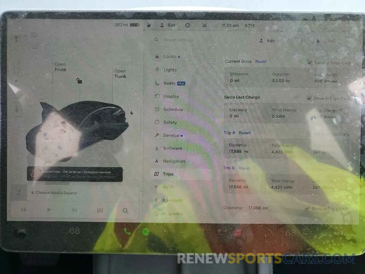 9 Photograph of a damaged car 5YJ3E1EA0RF739034 TESLA MODEL 3 2024