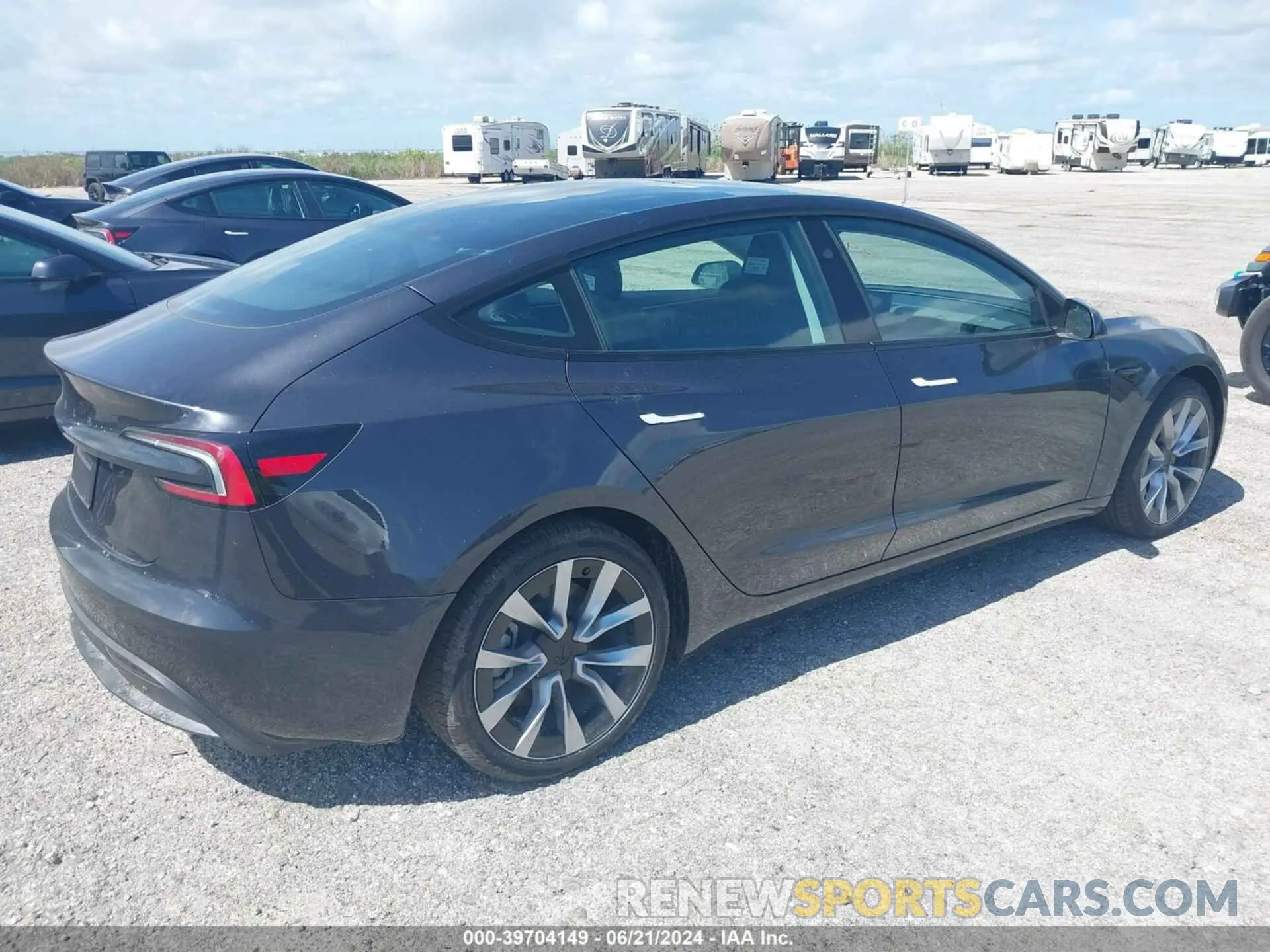 4 Photograph of a damaged car 5YJ3E1EA0RF750647 TESLA MODEL 3 2024
