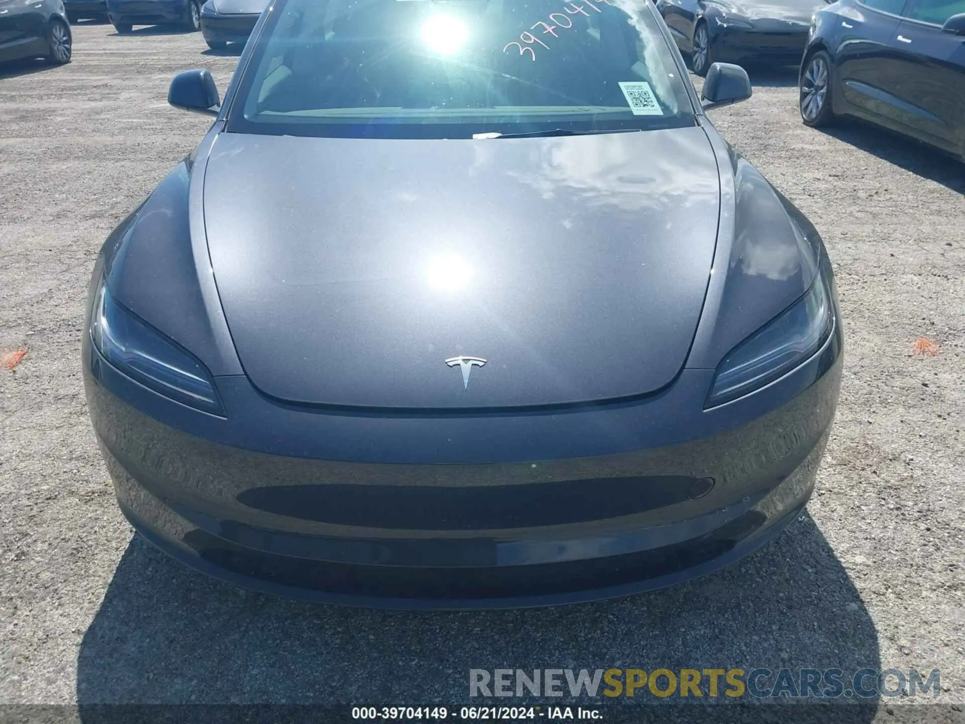 6 Photograph of a damaged car 5YJ3E1EA0RF750647 TESLA MODEL 3 2024