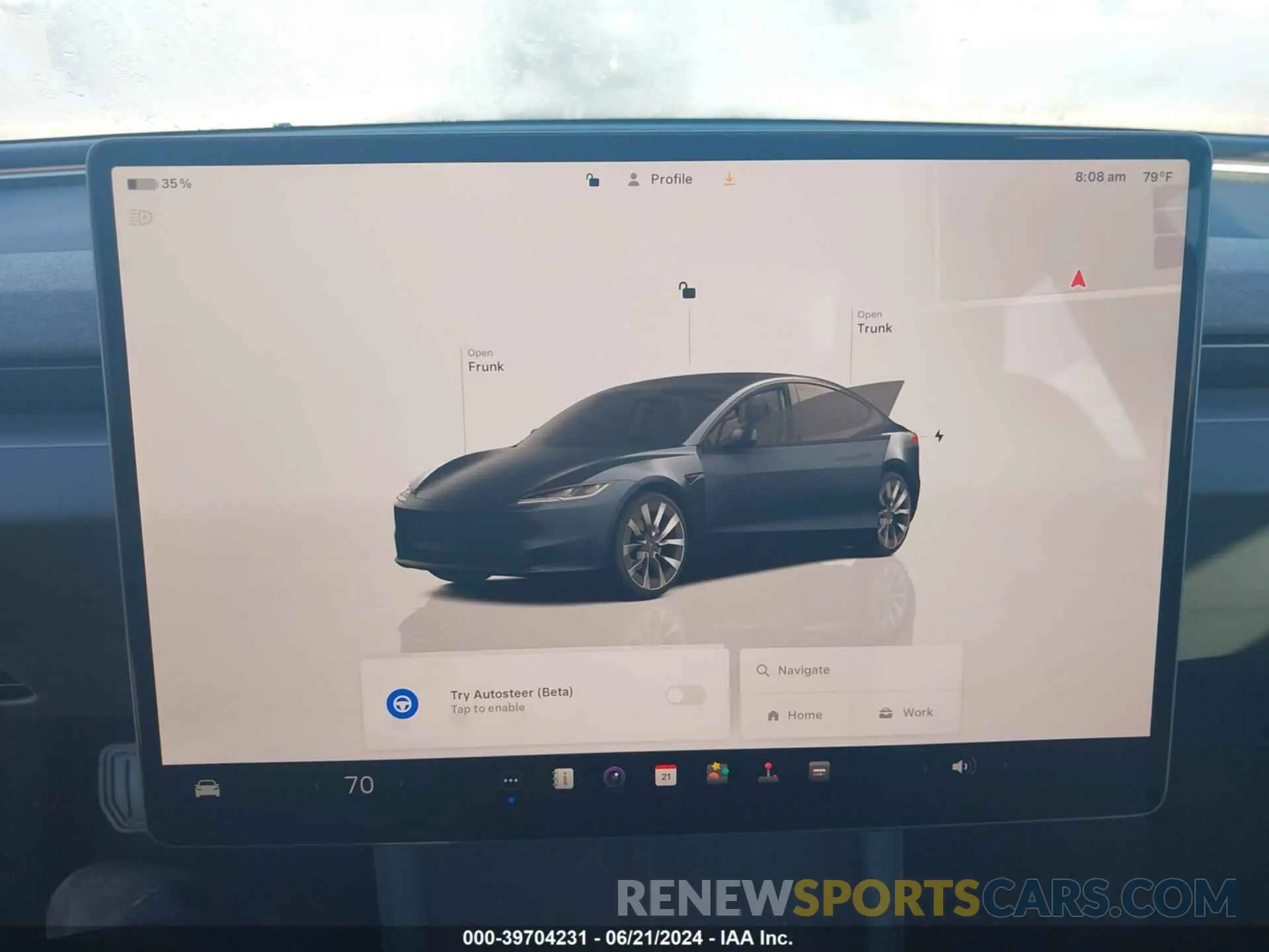 13 Photograph of a damaged car 5YJ3E1EA0RF752107 TESLA MODEL 3 2024