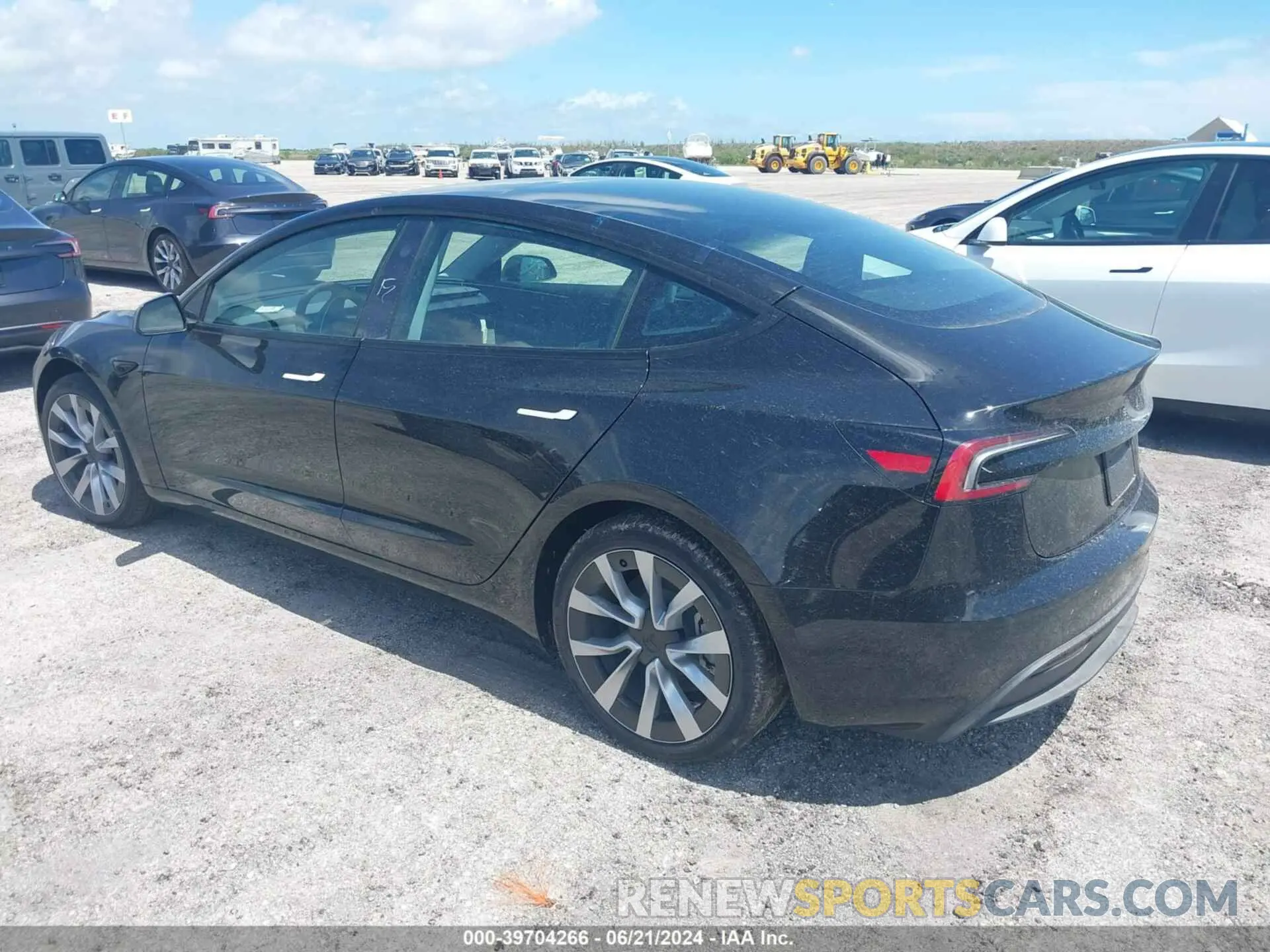 3 Photograph of a damaged car 5YJ3E1EA0RF752477 TESLA MODEL 3 2024