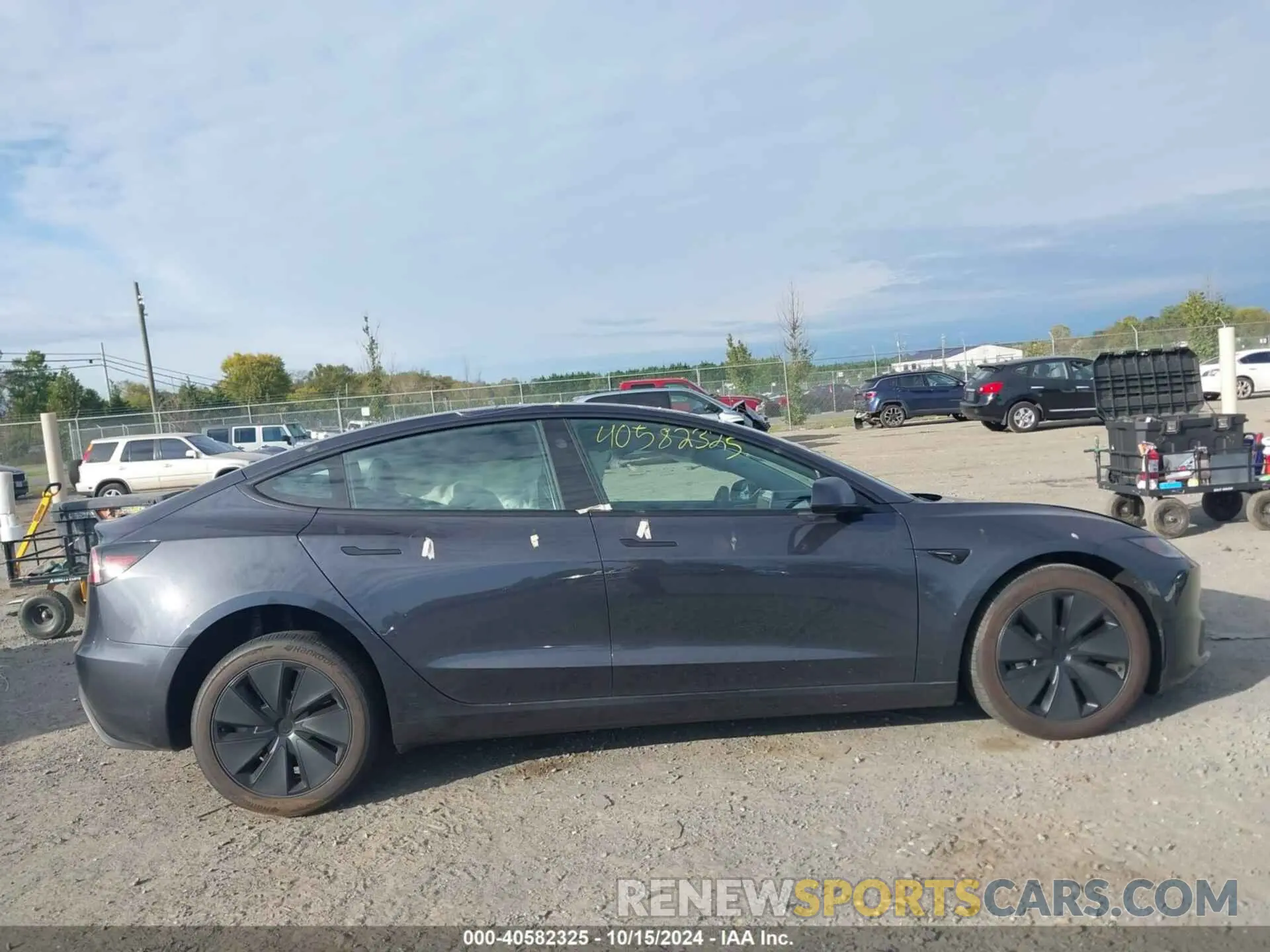13 Photograph of a damaged car 5YJ3E1EA0RF767352 TESLA MODEL 3 2024