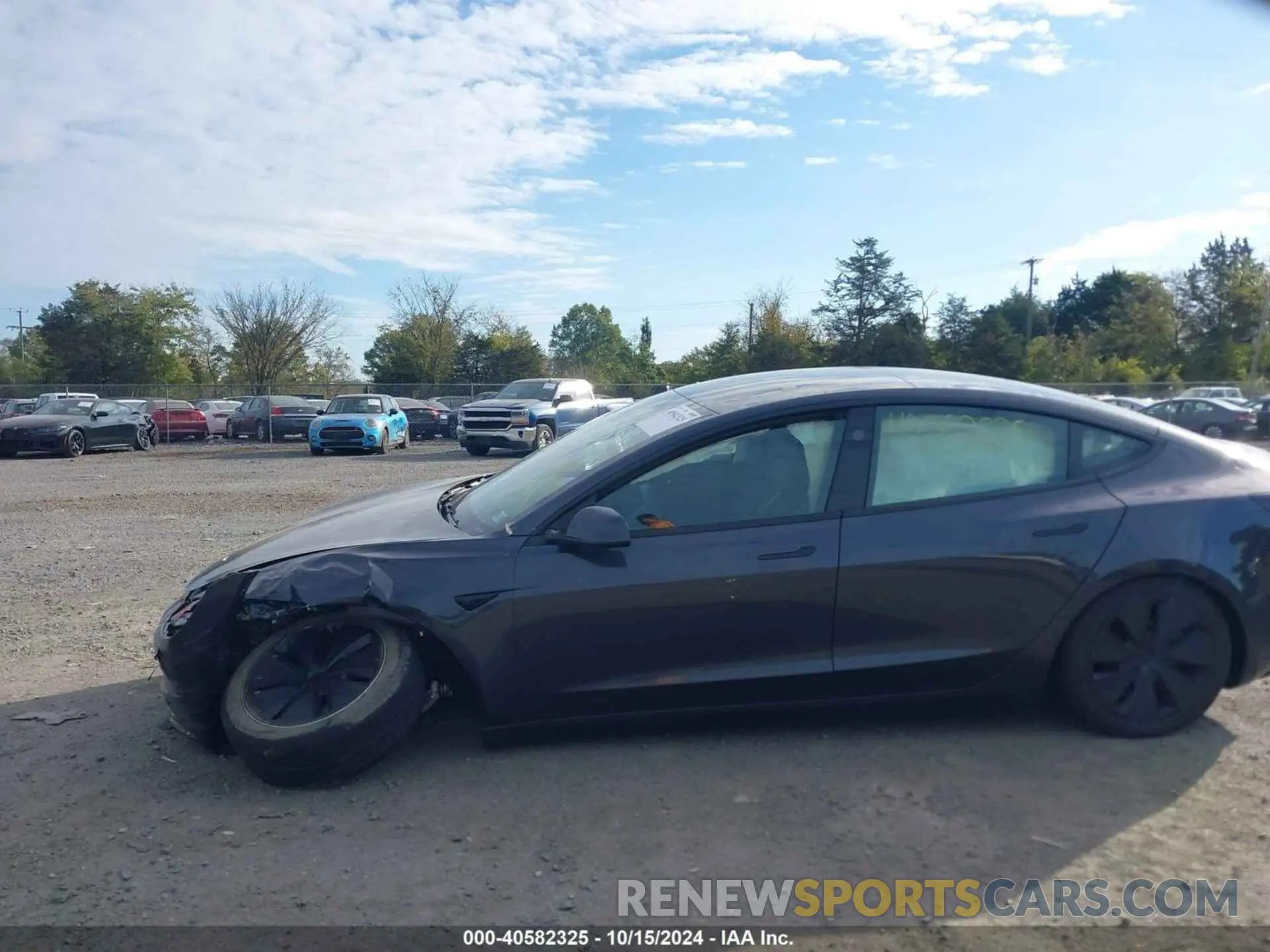 14 Photograph of a damaged car 5YJ3E1EA0RF767352 TESLA MODEL 3 2024