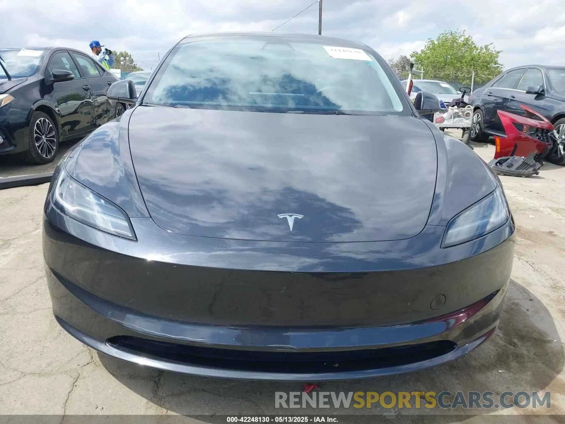 12 Photograph of a damaged car 5YJ3E1EA0RF782725 TESLA MODEL 3 2024