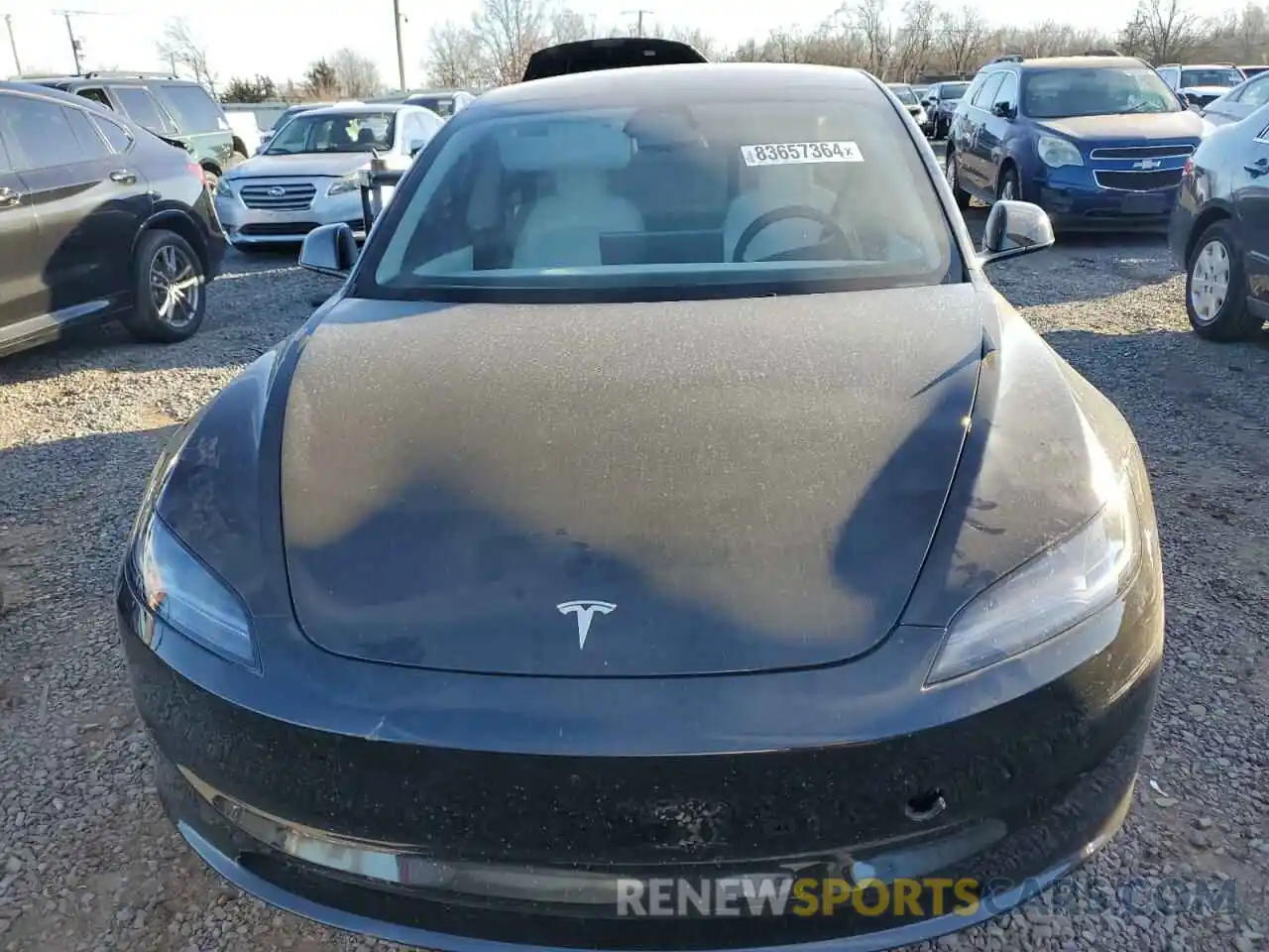 5 Photograph of a damaged car 5YJ3E1EA0RF801662 TESLA MODEL 3 2024