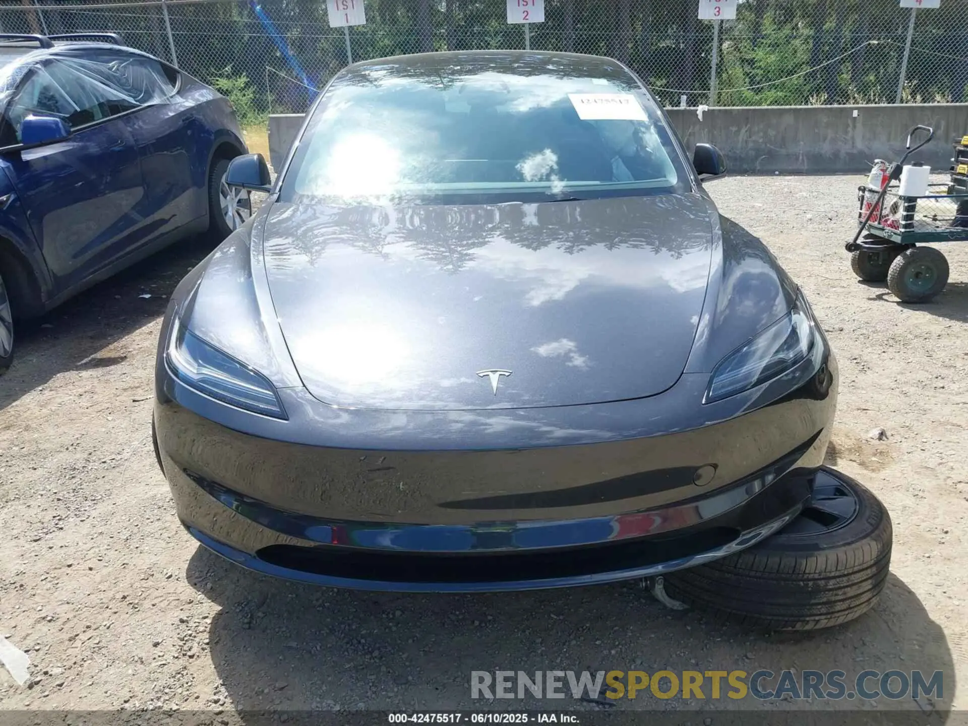 12 Photograph of a damaged car 5YJ3E1EA0RF823760 TESLA MODEL 3 2024