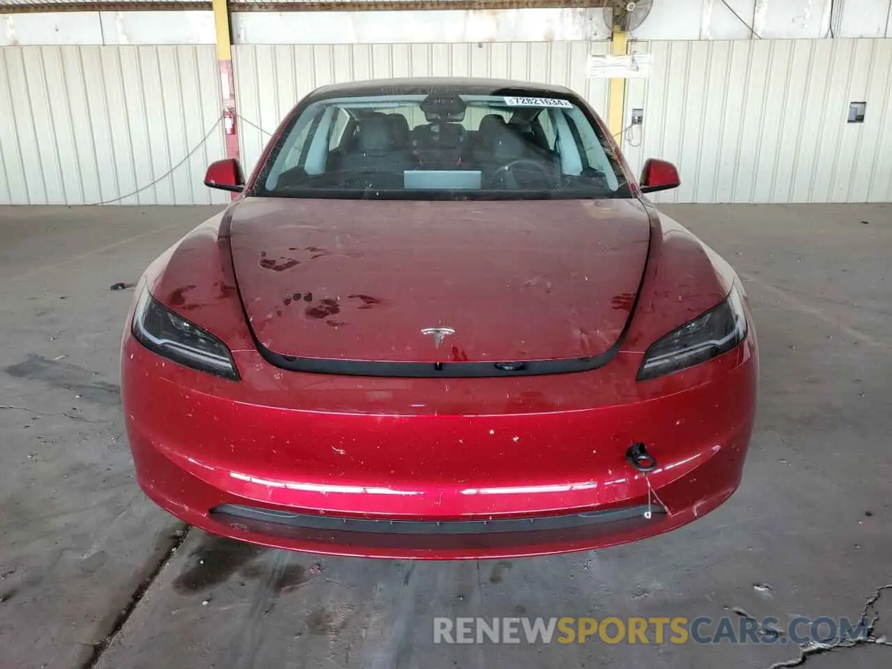 5 Photograph of a damaged car 5YJ3E1EA0RF830675 TESLA MODEL 3 2024