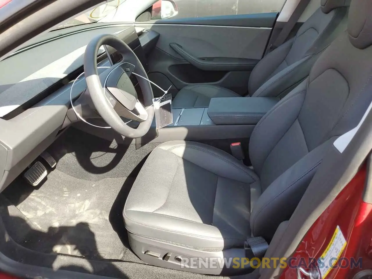 7 Photograph of a damaged car 5YJ3E1EA0RF830675 TESLA MODEL 3 2024