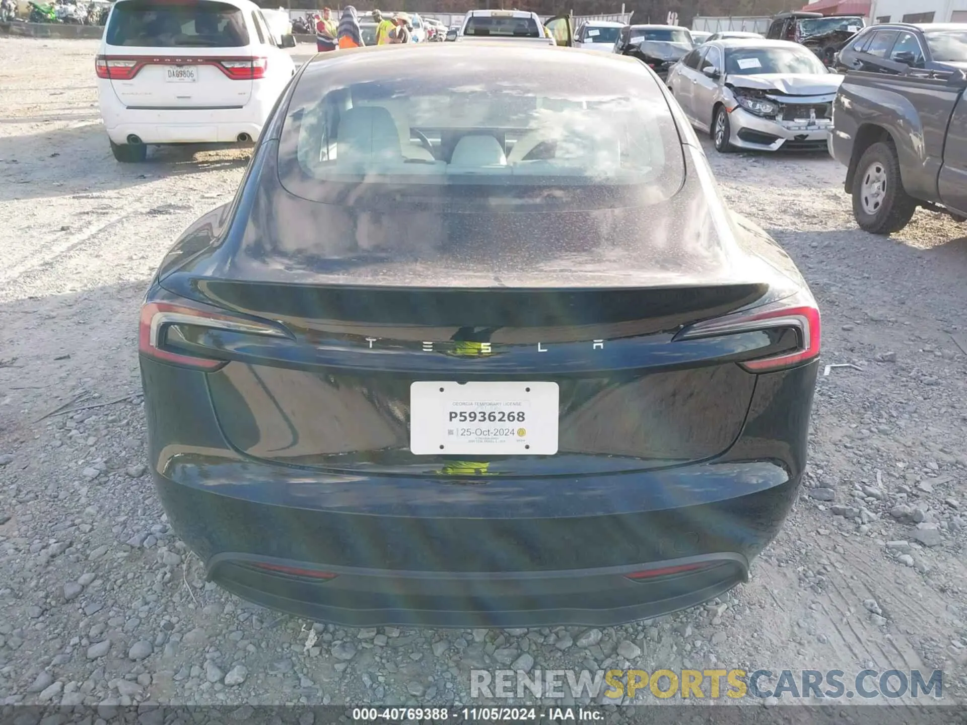 15 Photograph of a damaged car 5YJ3E1EA0RF848822 TESLA MODEL 3 2024