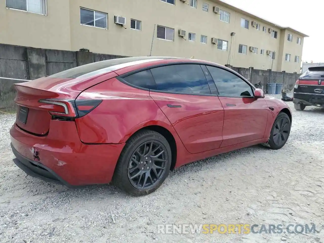 3 Photograph of a damaged car 5YJ3E1EA0RF856676 TESLA MODEL 3 2024