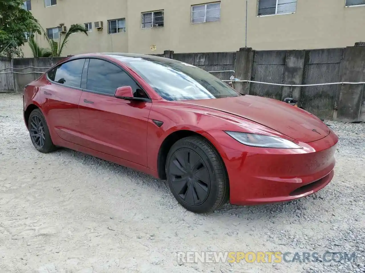 4 Photograph of a damaged car 5YJ3E1EA0RF856676 TESLA MODEL 3 2024