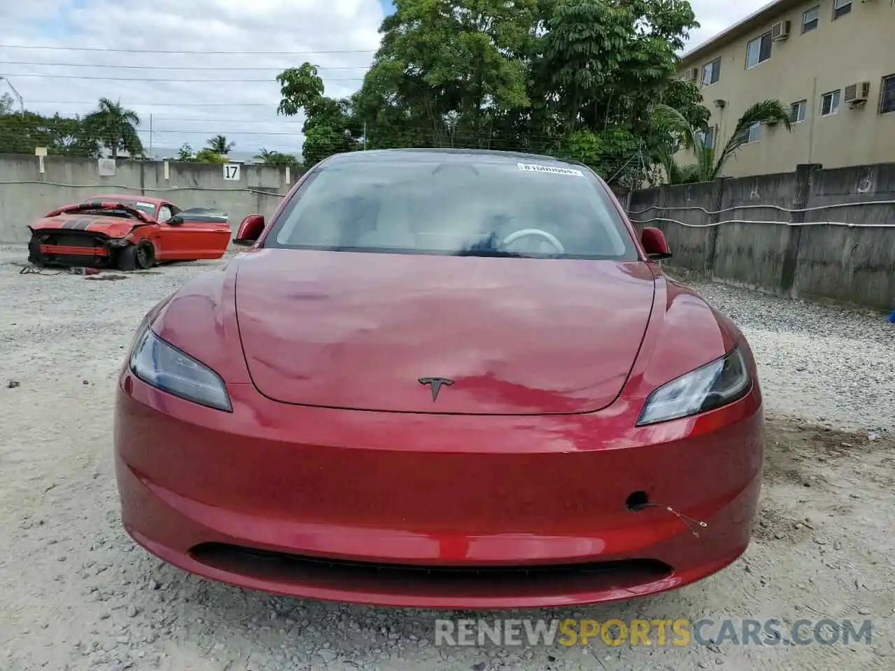 5 Photograph of a damaged car 5YJ3E1EA0RF856676 TESLA MODEL 3 2024