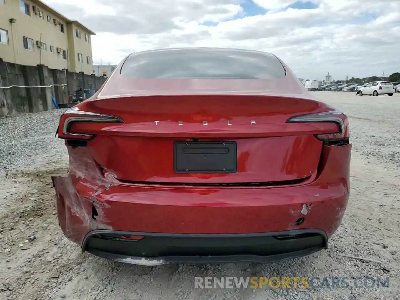 6 Photograph of a damaged car 5YJ3E1EA0RF856676 TESLA MODEL 3 2024