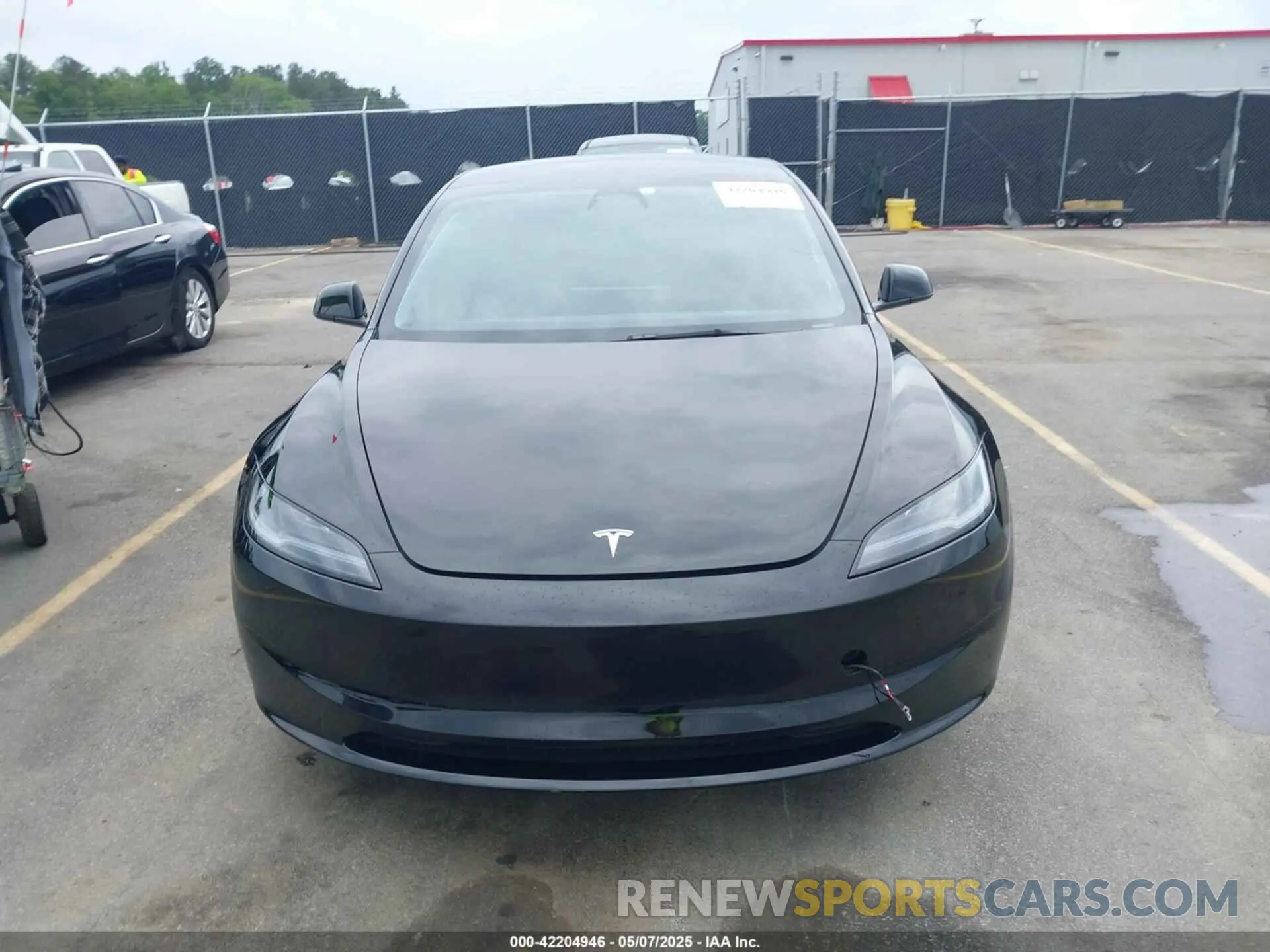 12 Photograph of a damaged car 5YJ3E1EA0RF856726 TESLA MODEL 3 2024