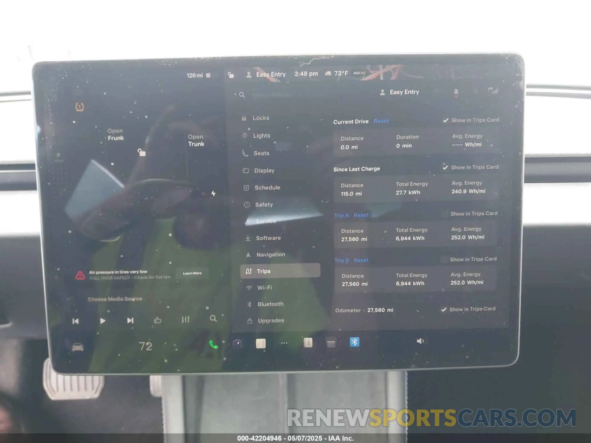 7 Photograph of a damaged car 5YJ3E1EA0RF856726 TESLA MODEL 3 2024