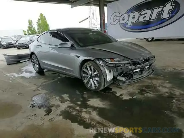14 Photograph of a damaged car 5YJ3E1EA0RF859934 TESLA MODEL 3 2024