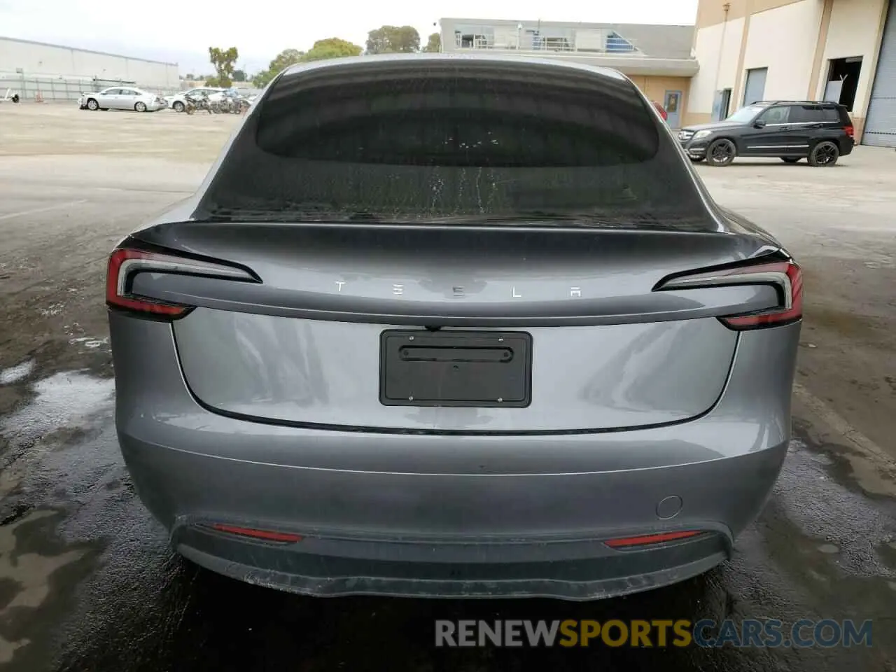 6 Photograph of a damaged car 5YJ3E1EA0RF859934 TESLA MODEL 3 2024