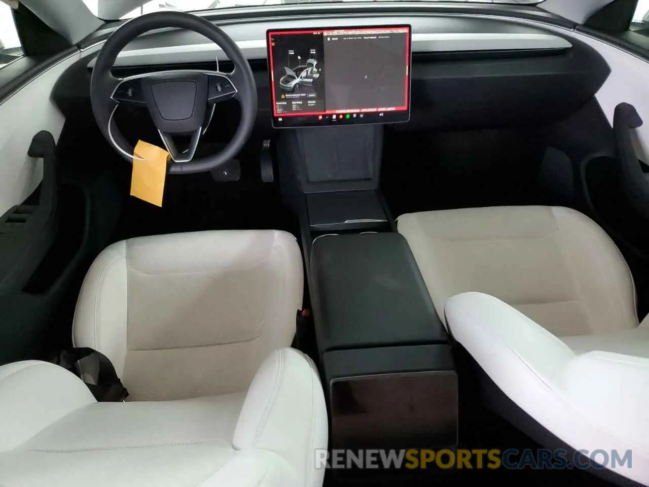 8 Photograph of a damaged car 5YJ3E1EA0RF859934 TESLA MODEL 3 2024