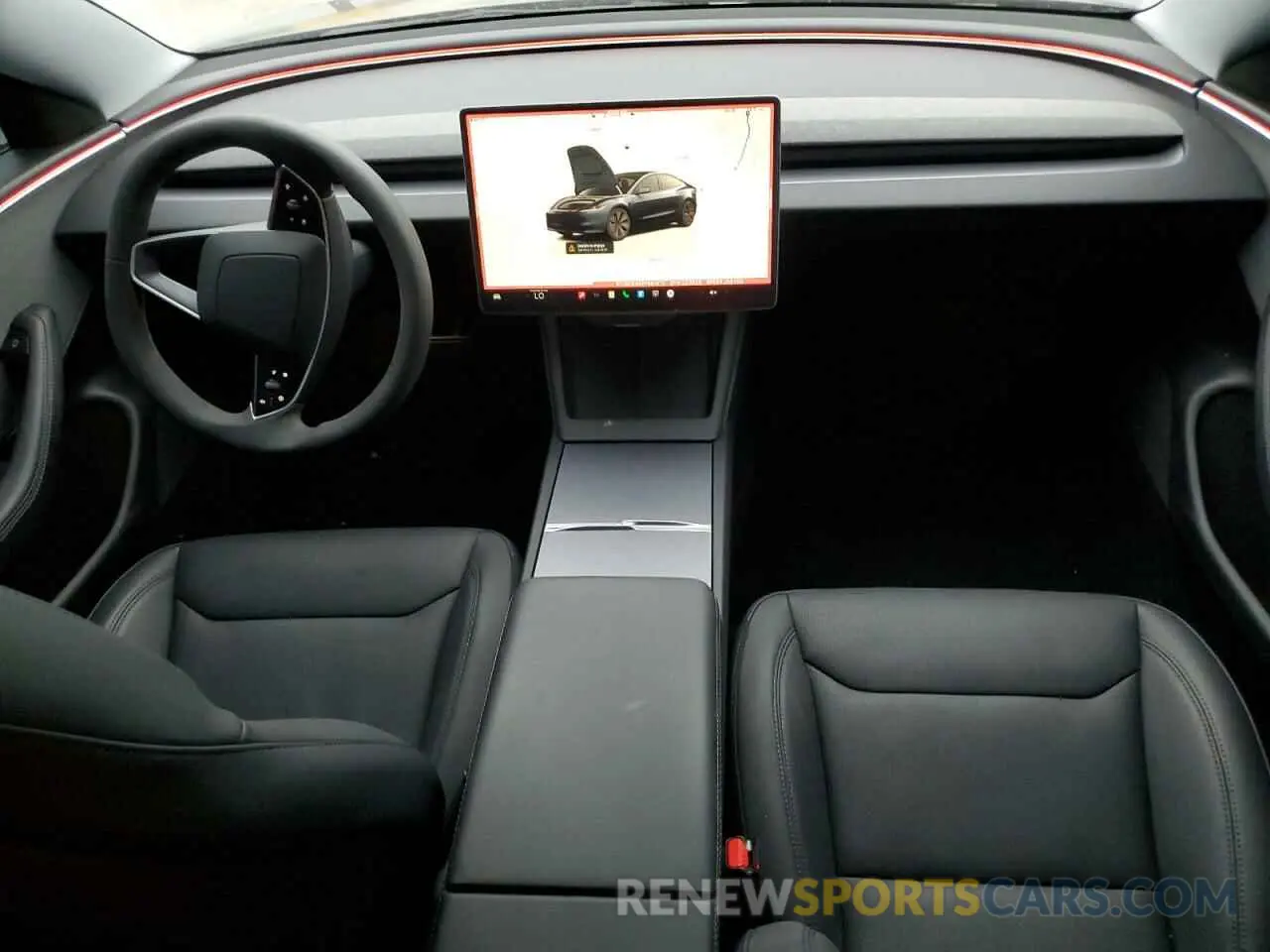 8 Photograph of a damaged car 5YJ3E1EA0RF861070 TESLA MODEL 3 2024