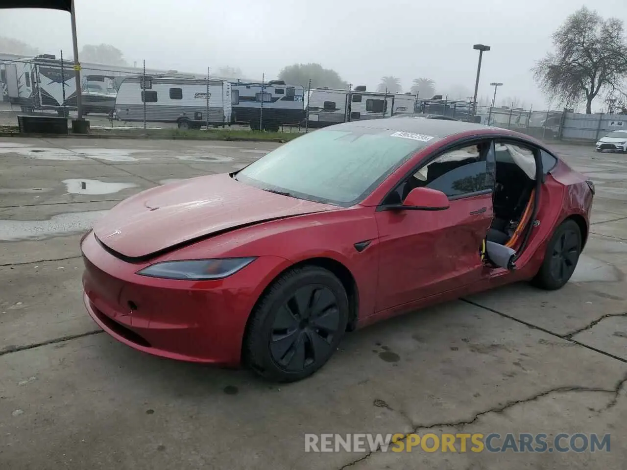 1 Photograph of a damaged car 5YJ3E1EA1RF731816 TESLA MODEL 3 2024