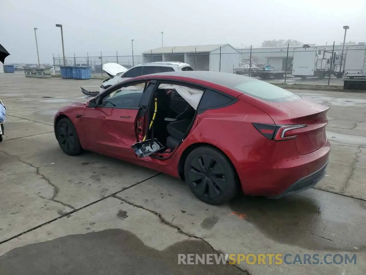 2 Photograph of a damaged car 5YJ3E1EA1RF731816 TESLA MODEL 3 2024