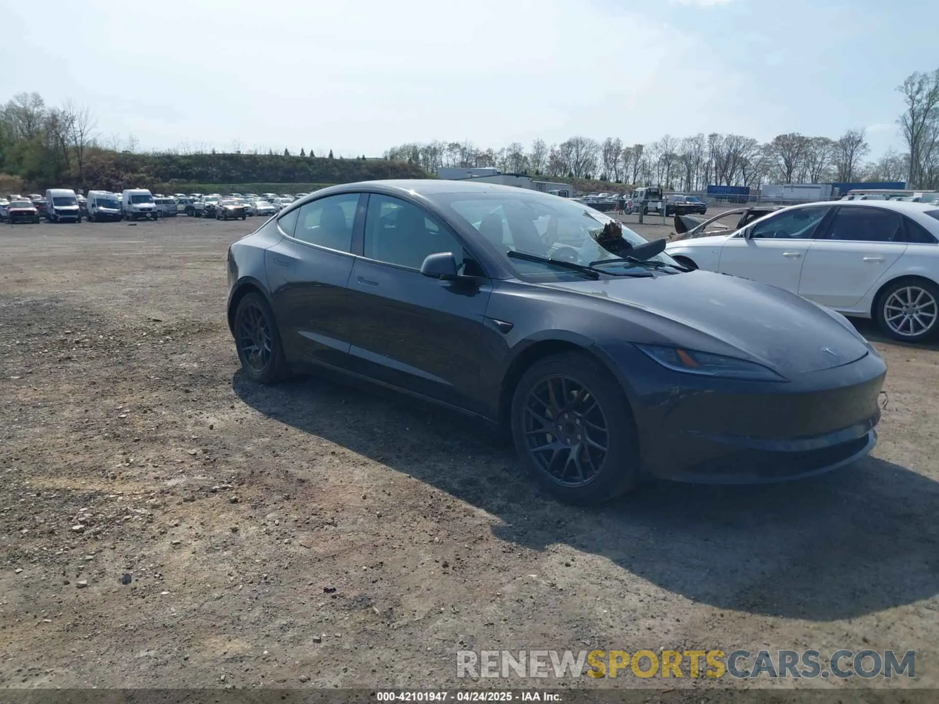 1 Photograph of a damaged car 5YJ3E1EA1RF735719 TESLA MODEL 3 2024