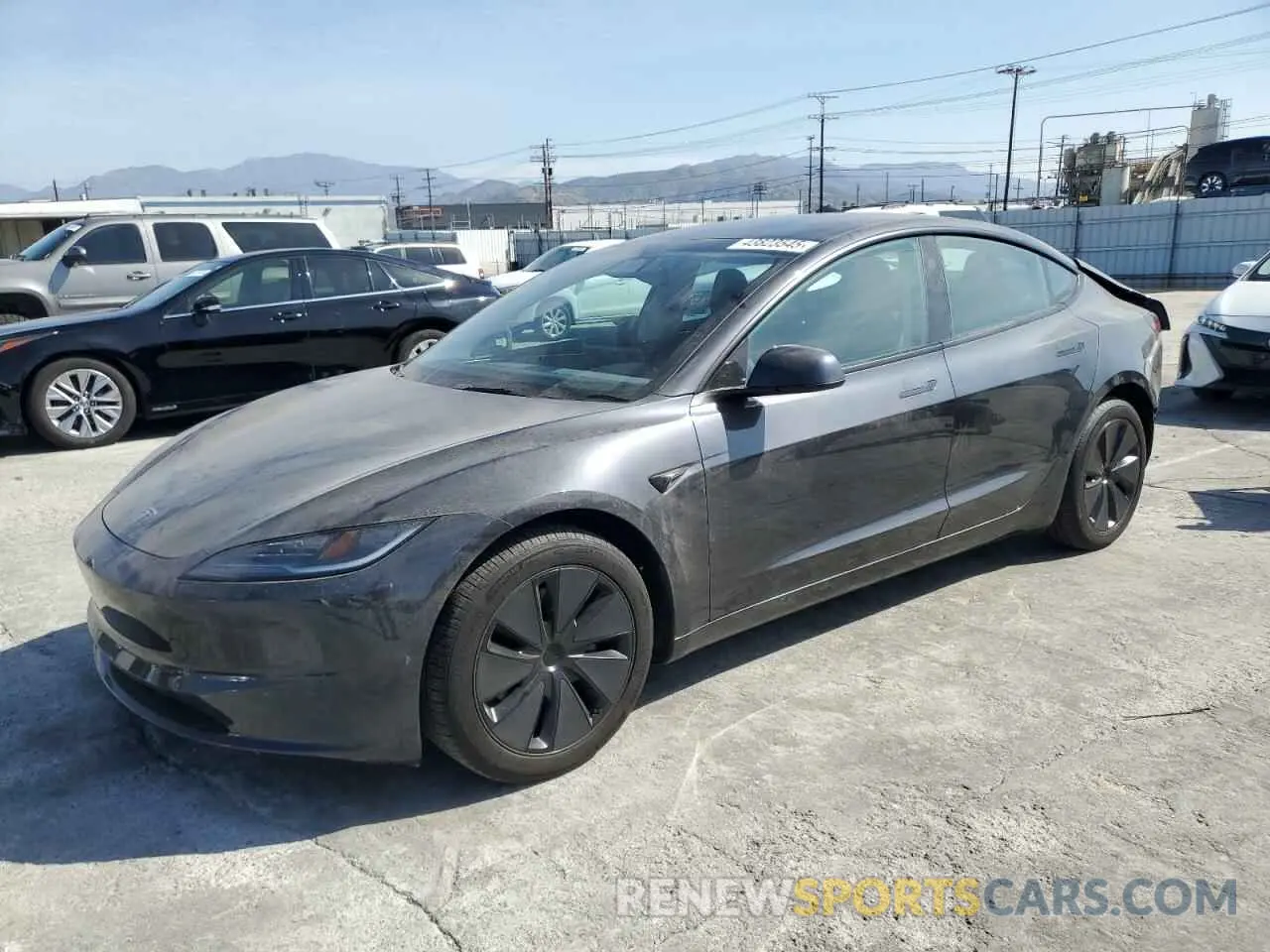 1 Photograph of a damaged car 5YJ3E1EA1RF740788 TESLA MODEL 3 2024