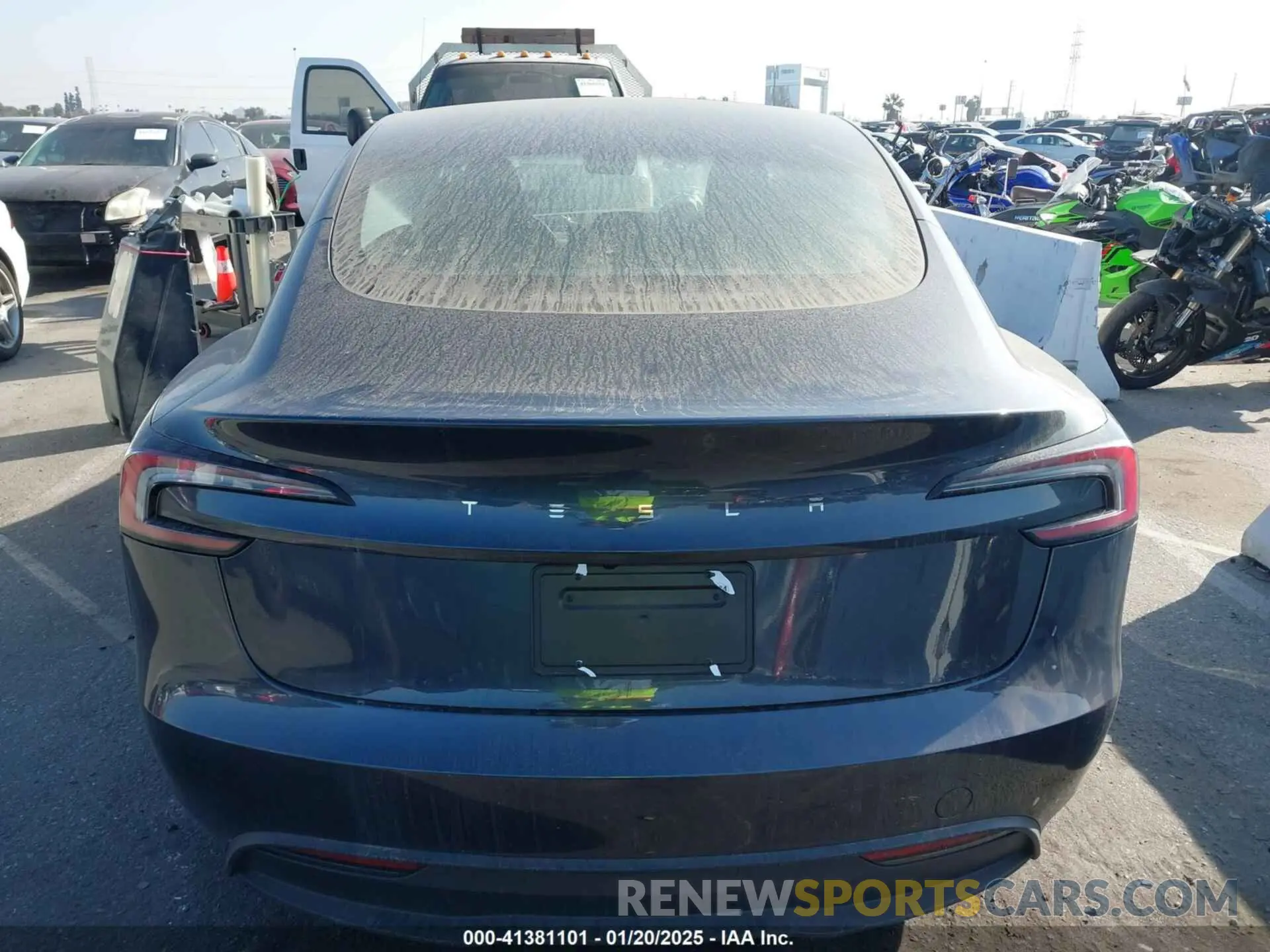 16 Photograph of a damaged car 5YJ3E1EA1RF745909 TESLA MODEL 3 2024