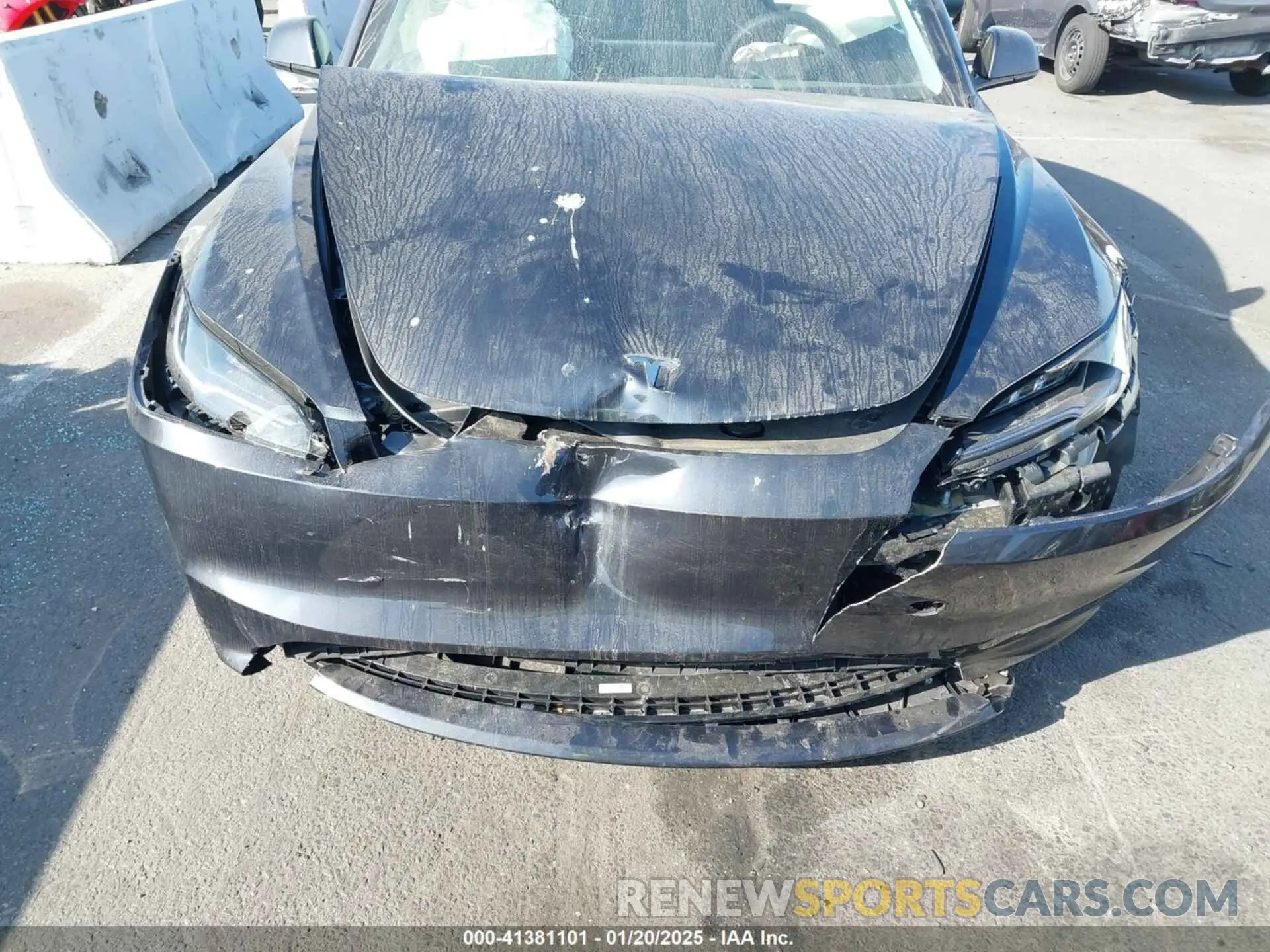 6 Photograph of a damaged car 5YJ3E1EA1RF745909 TESLA MODEL 3 2024