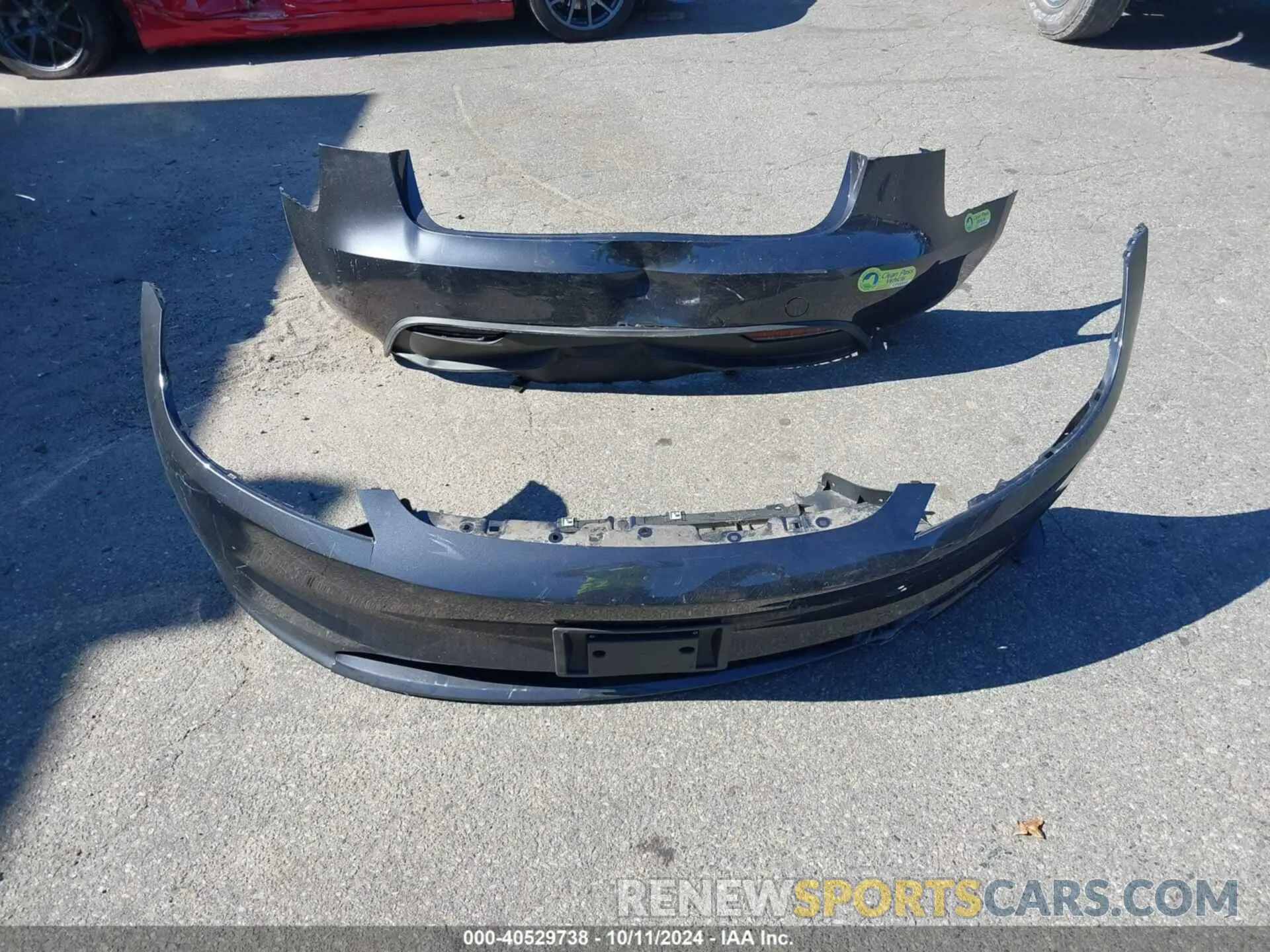 12 Photograph of a damaged car 5YJ3E1EA1RF751516 TESLA MODEL 3 2024