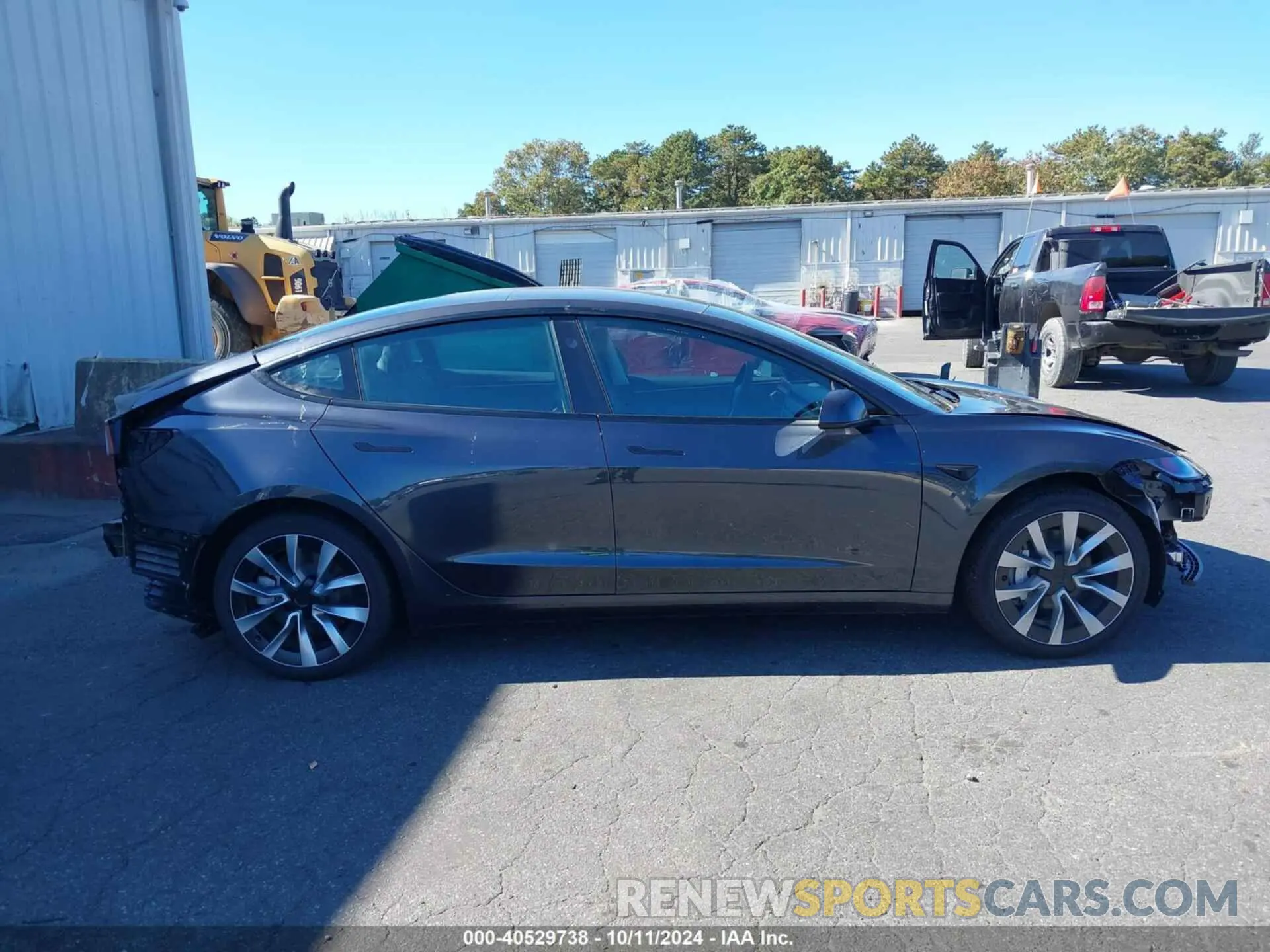 14 Photograph of a damaged car 5YJ3E1EA1RF751516 TESLA MODEL 3 2024