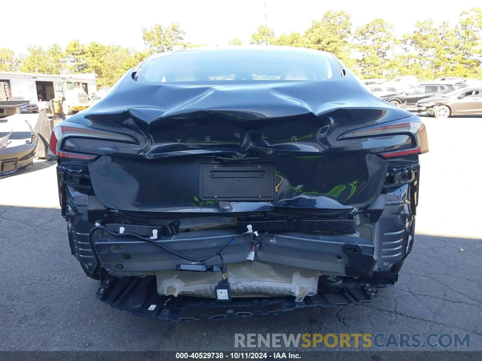 6 Photograph of a damaged car 5YJ3E1EA1RF751516 TESLA MODEL 3 2024