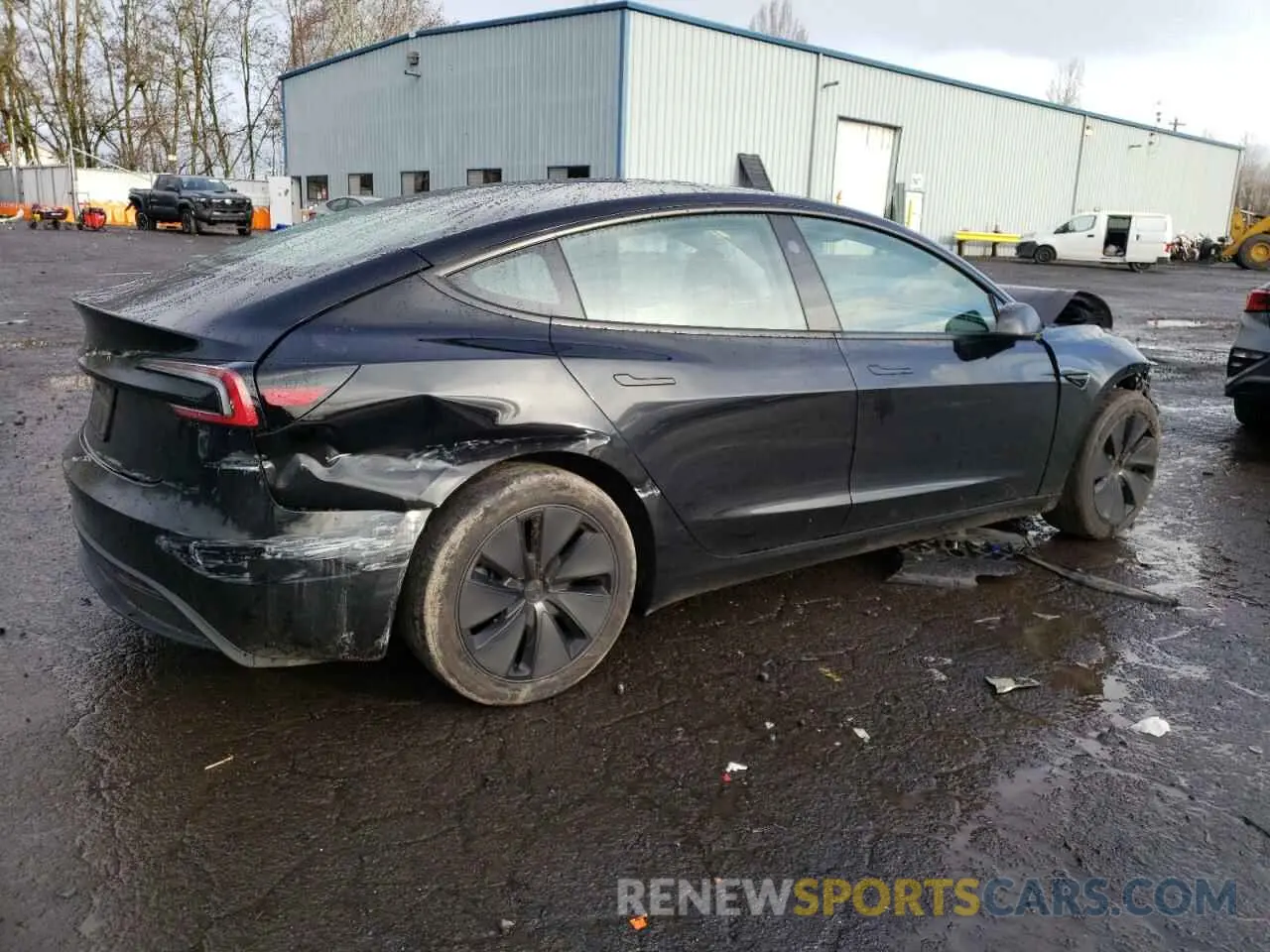 3 Photograph of a damaged car 5YJ3E1EA1RF755212 TESLA MODEL 3 2024