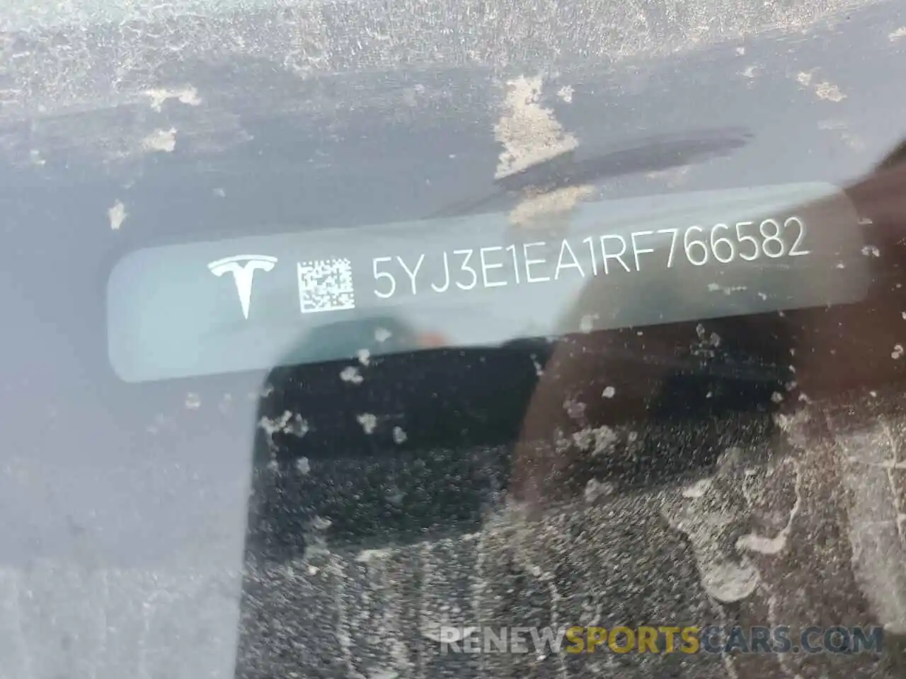 12 Photograph of a damaged car 5YJ3E1EA1RF766582 TESLA MODEL 3 2024