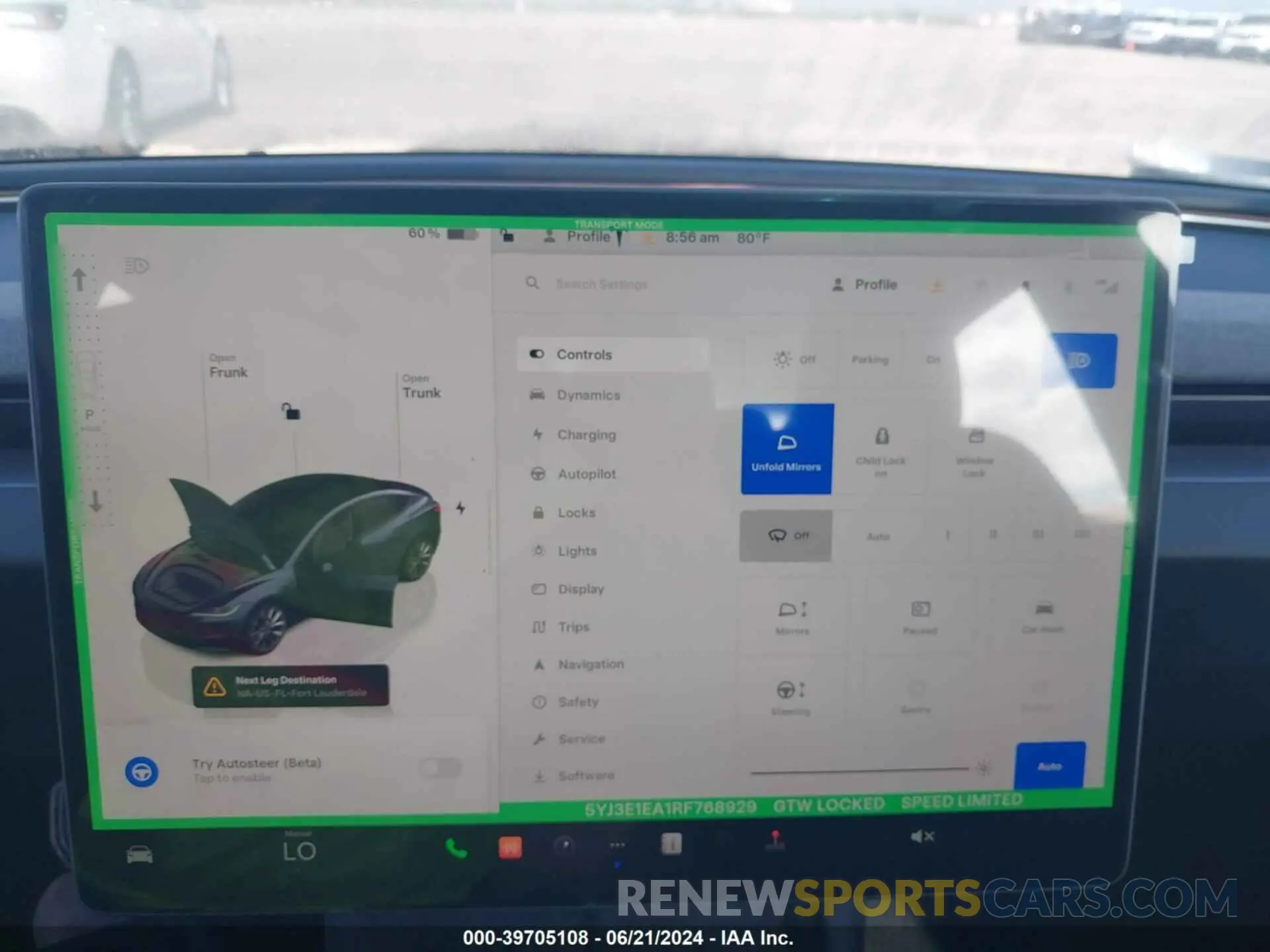 14 Photograph of a damaged car 5YJ3E1EA1RF768929 TESLA MODEL 3 2024