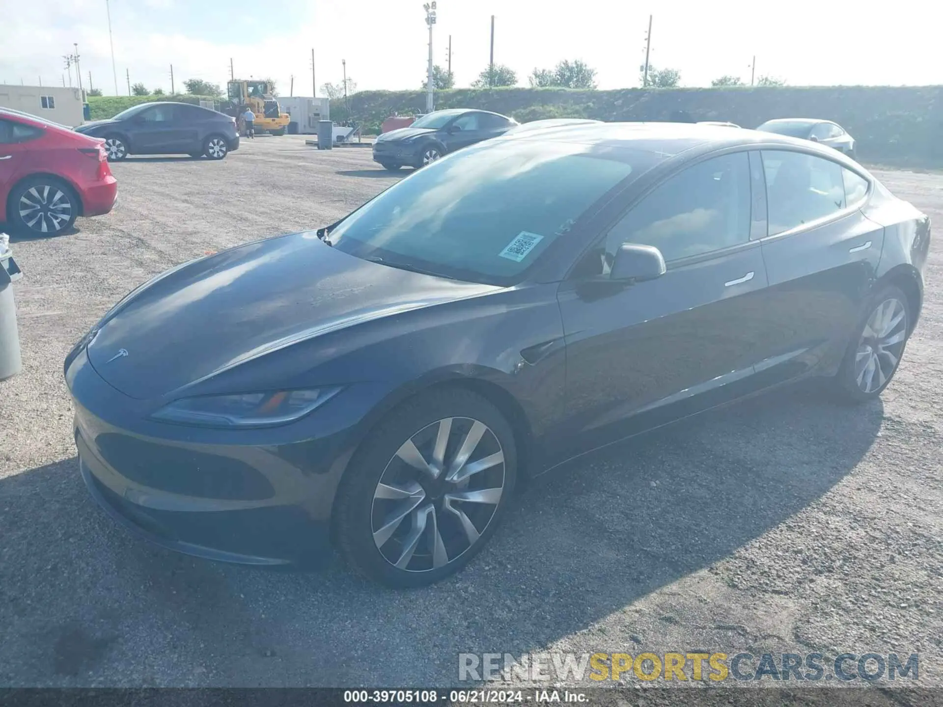 2 Photograph of a damaged car 5YJ3E1EA1RF768929 TESLA MODEL 3 2024