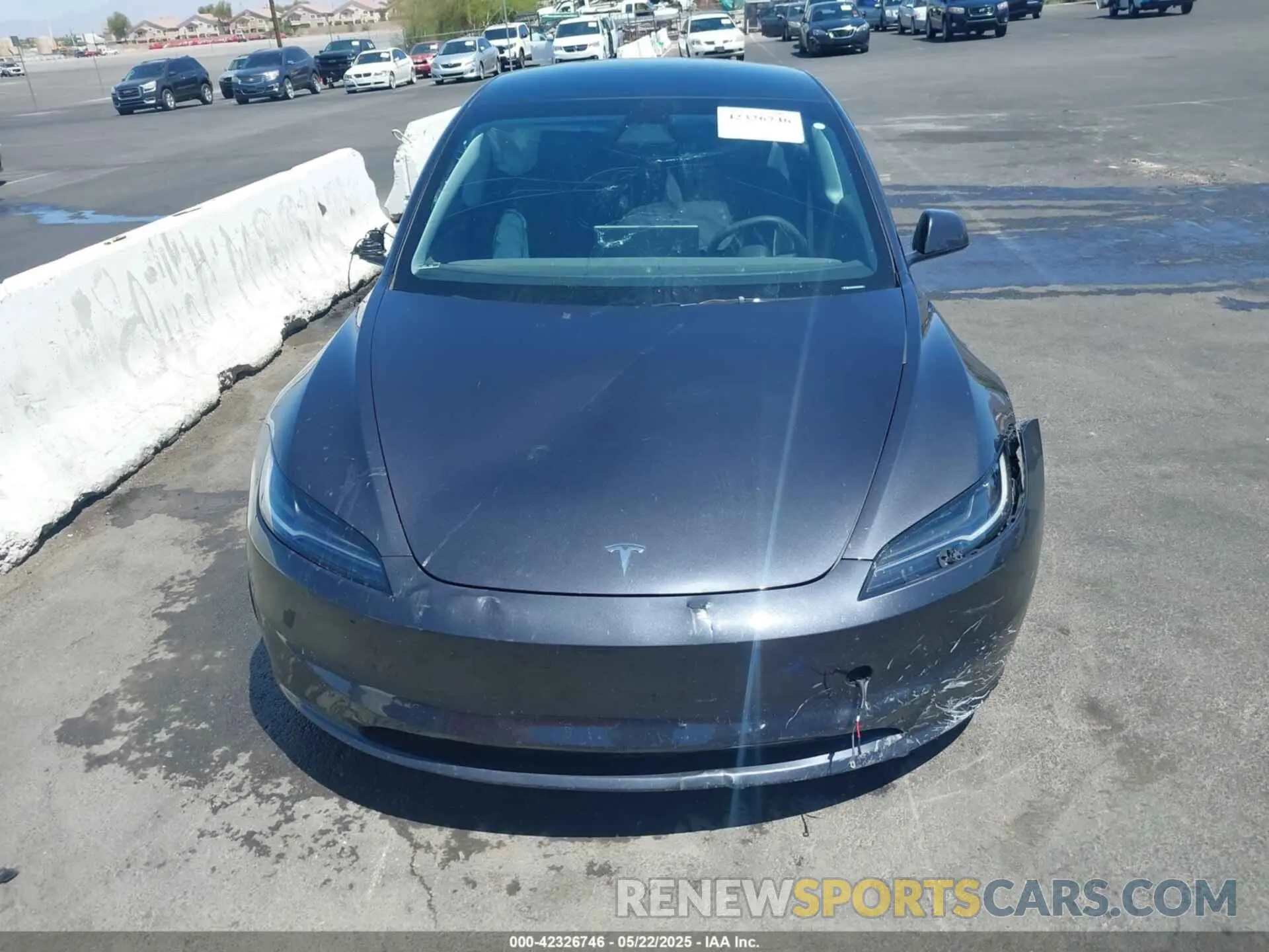6 Photograph of a damaged car 5YJ3E1EA1RF782328 TESLA MODEL 3 2024