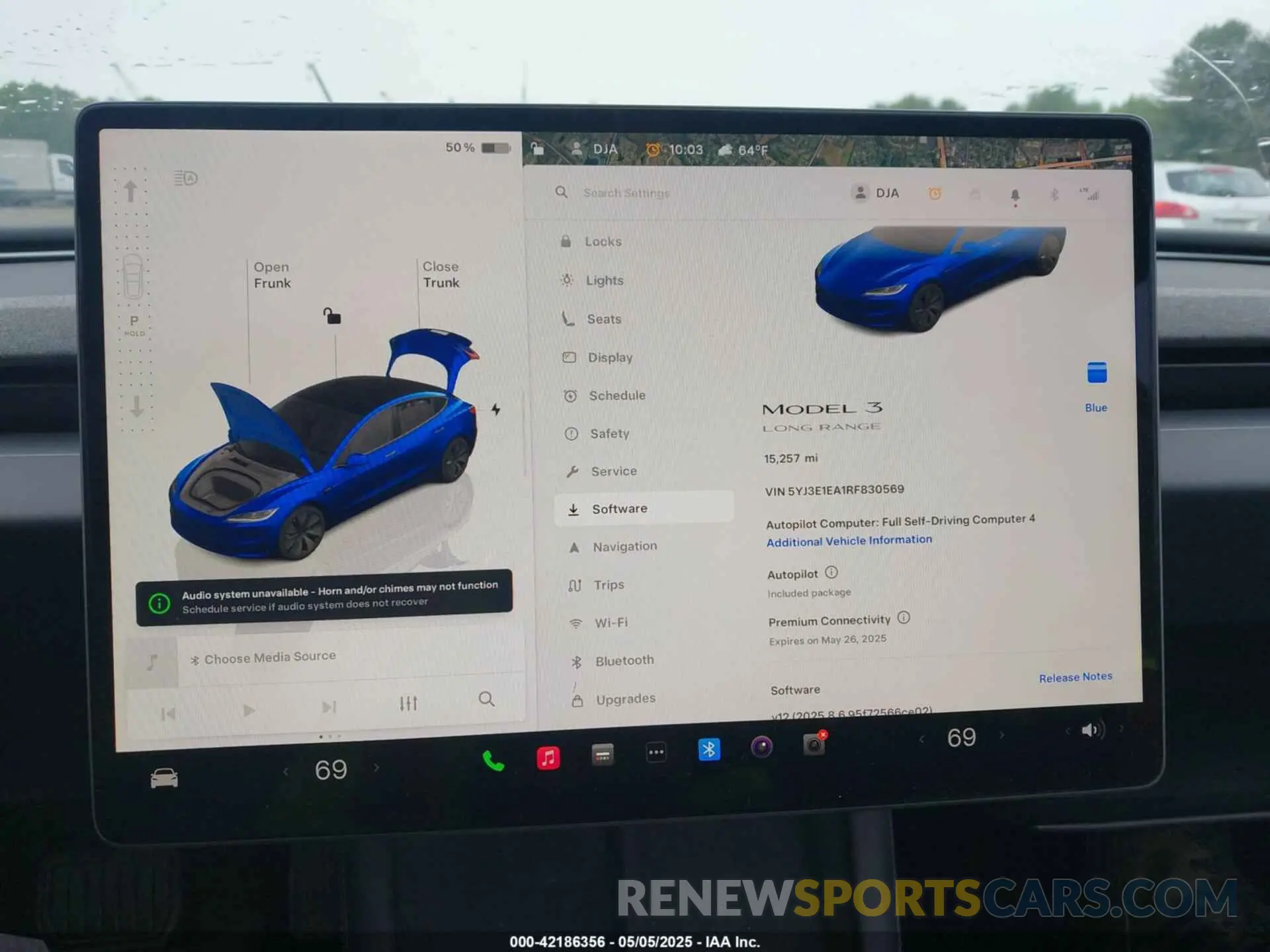 7 Photograph of a damaged car 5YJ3E1EA1RF830569 TESLA MODEL 3 2024