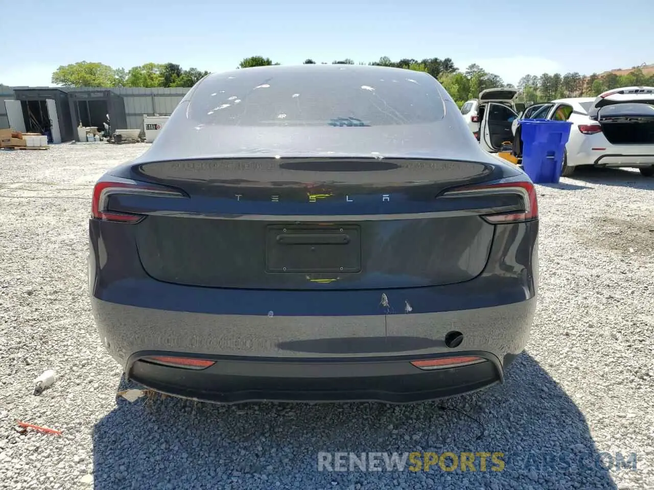 6 Photograph of a damaged car 5YJ3E1EA1RF834301 TESLA MODEL 3 2024
