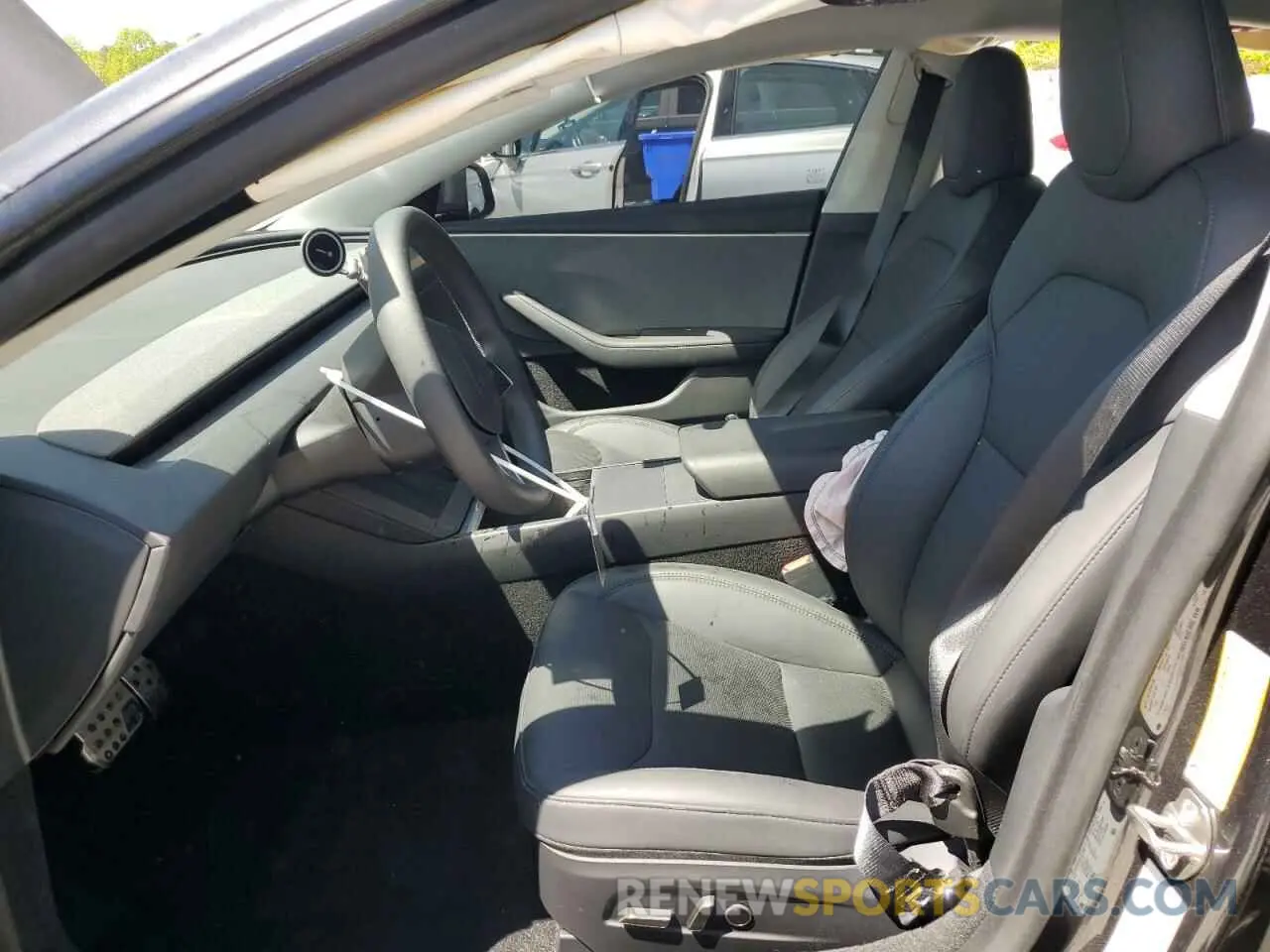 7 Photograph of a damaged car 5YJ3E1EA1RF834301 TESLA MODEL 3 2024