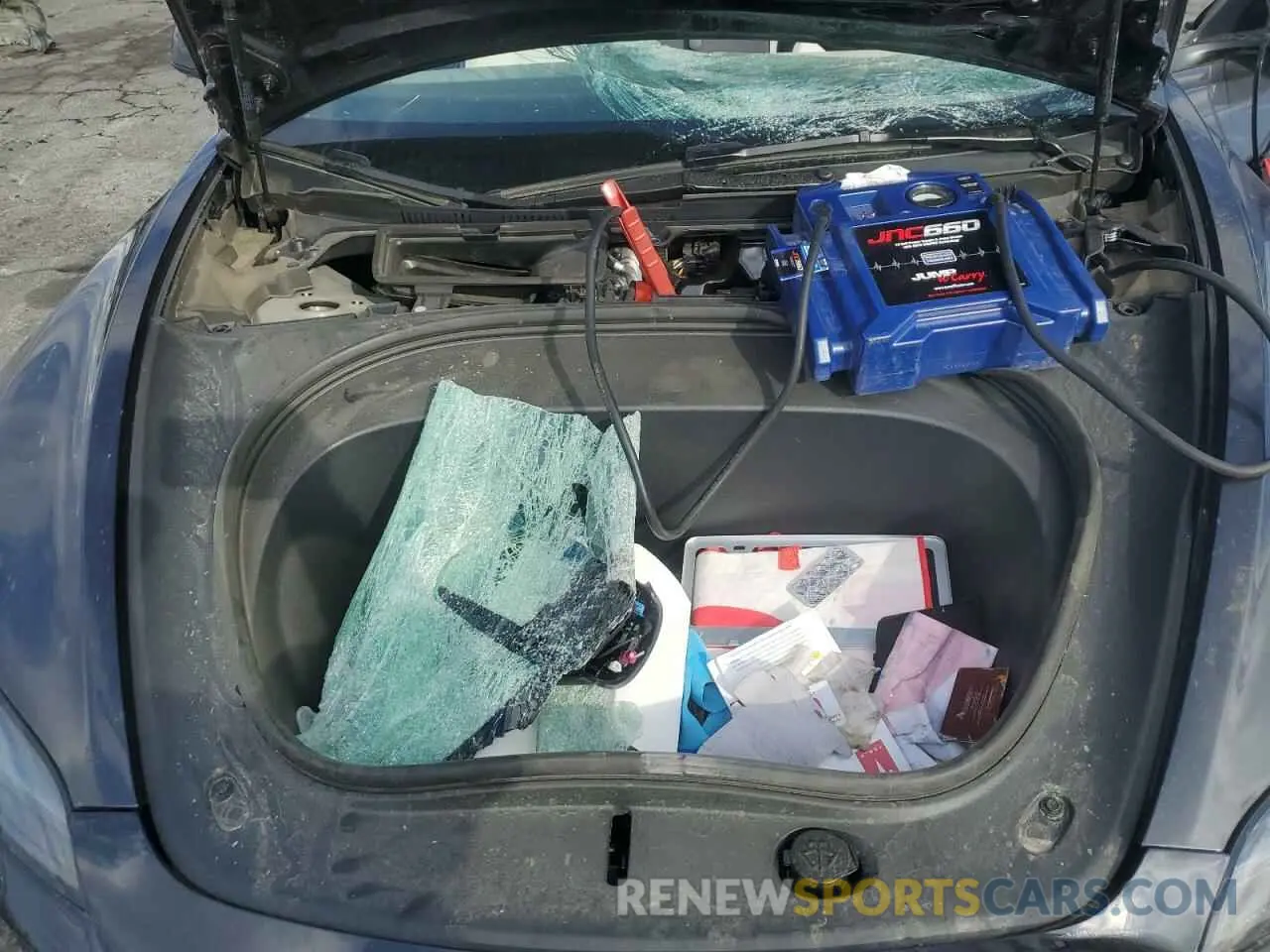 12 Photograph of a damaged car 5YJ3E1EA1RF846836 TESLA MODEL 3 2024