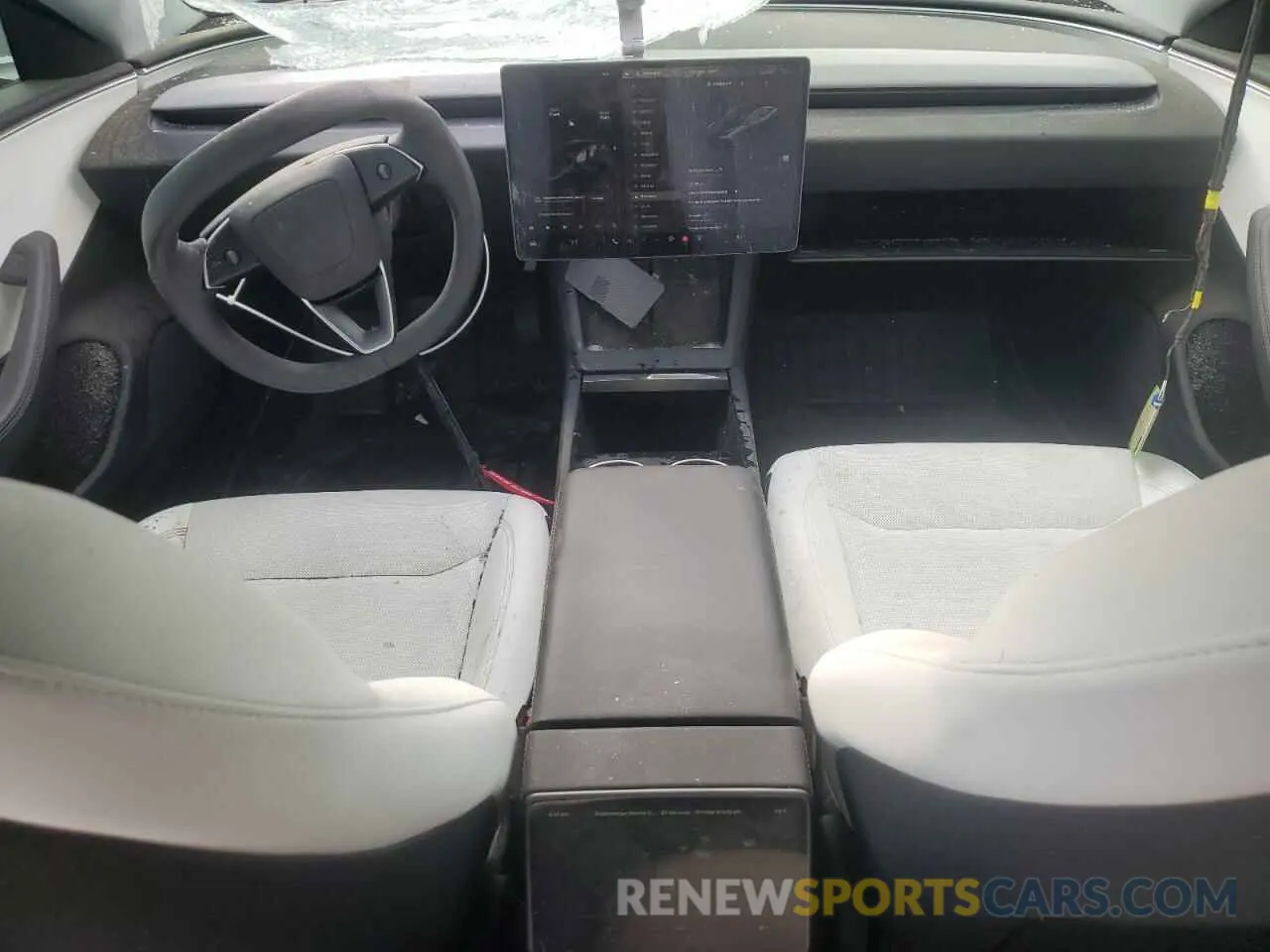 8 Photograph of a damaged car 5YJ3E1EA1RF846836 TESLA MODEL 3 2024