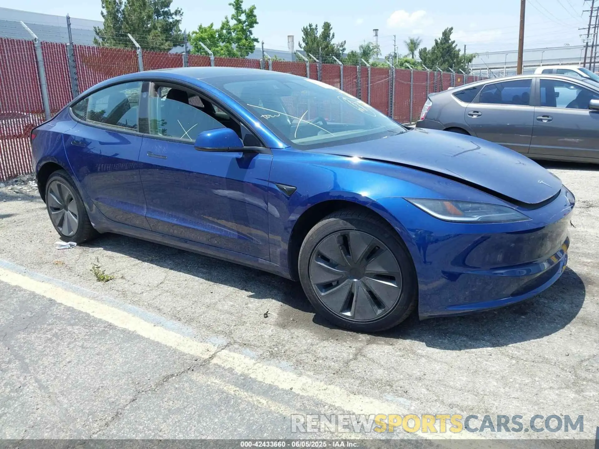 1 Photograph of a damaged car 5YJ3E1EA1RF848991 TESLA MODEL 3 2024
