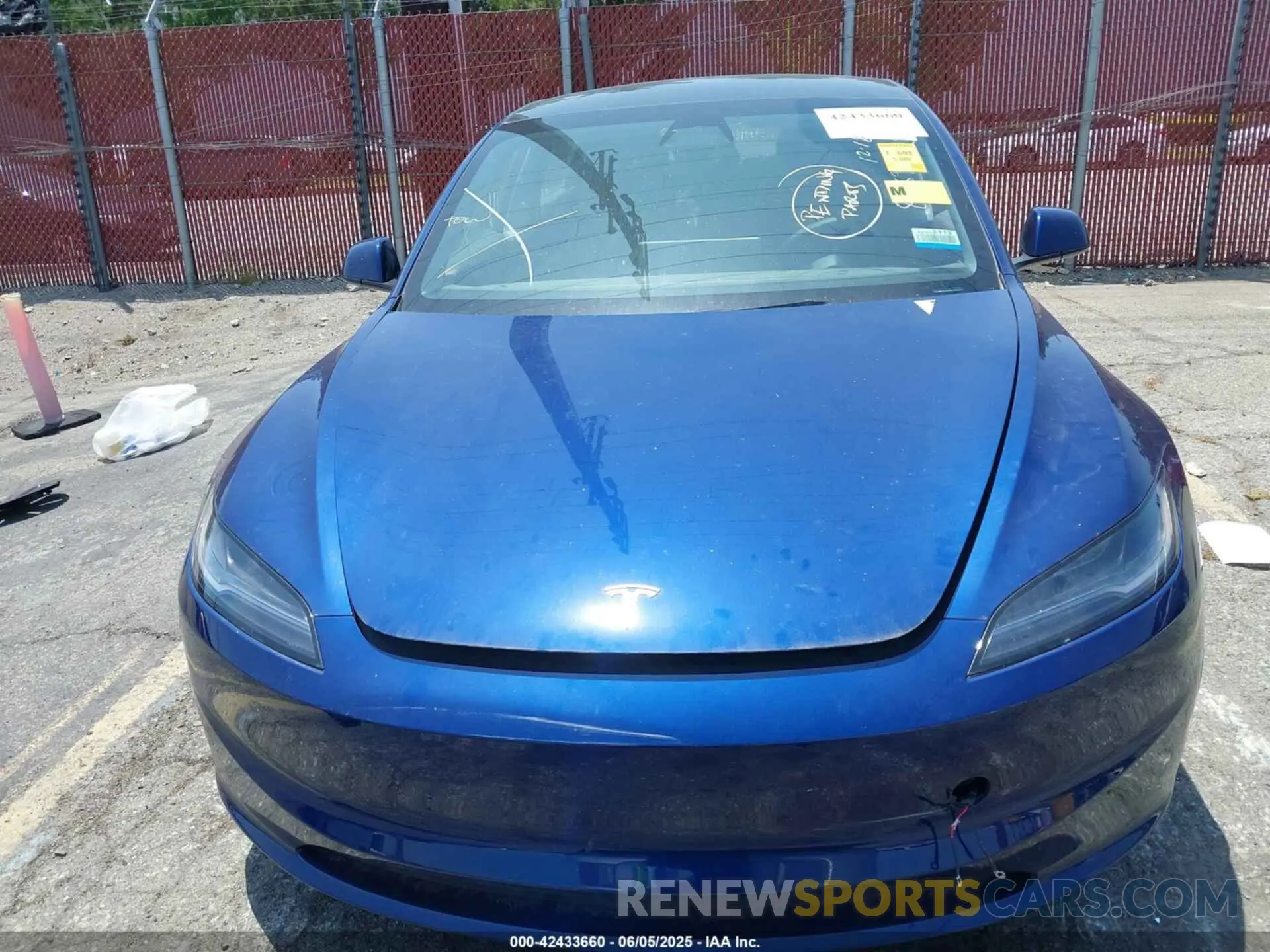 13 Photograph of a damaged car 5YJ3E1EA1RF848991 TESLA MODEL 3 2024