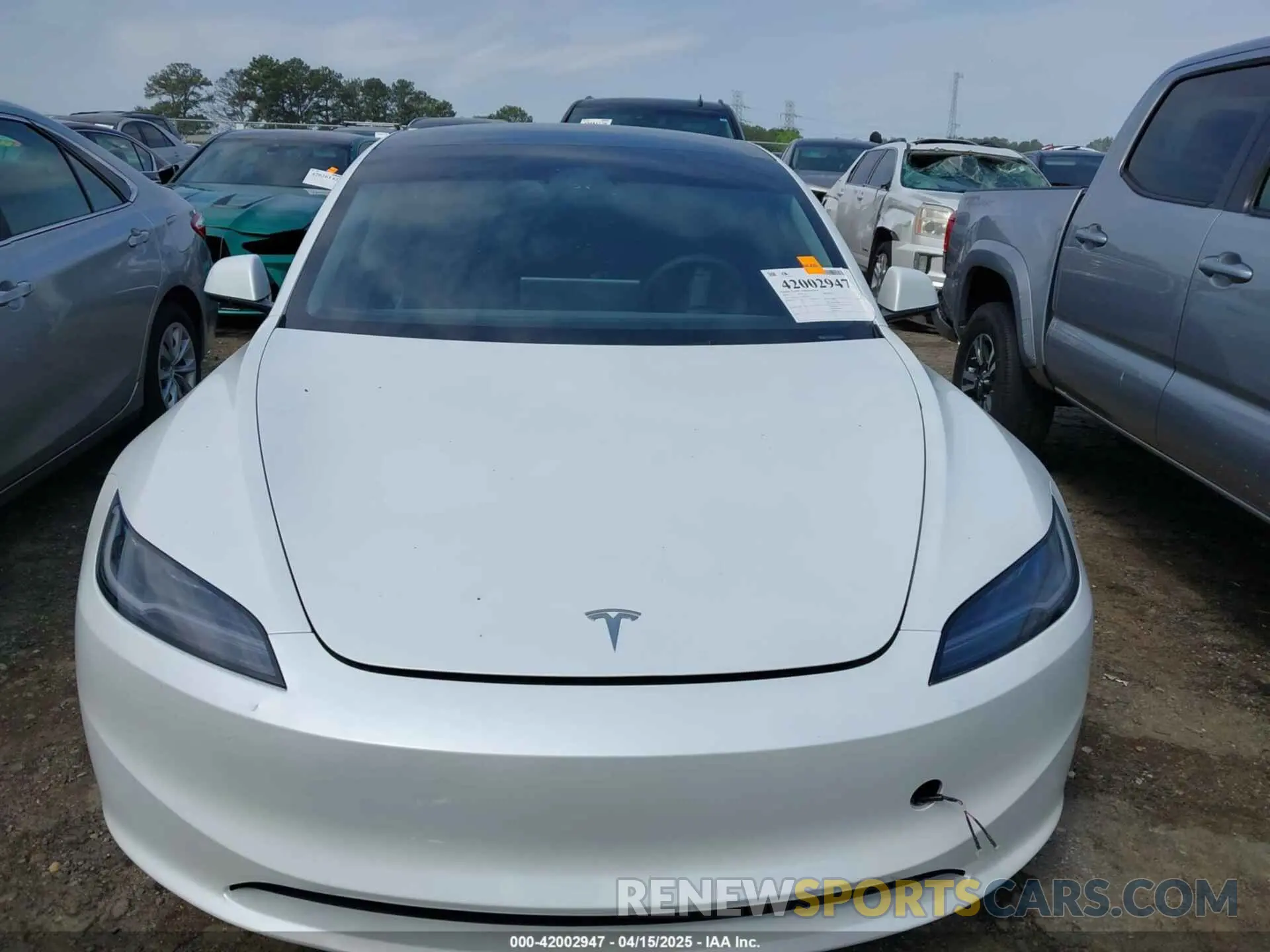 12 Photograph of a damaged car 5YJ3E1EA1RF853625 TESLA MODEL 3 2024