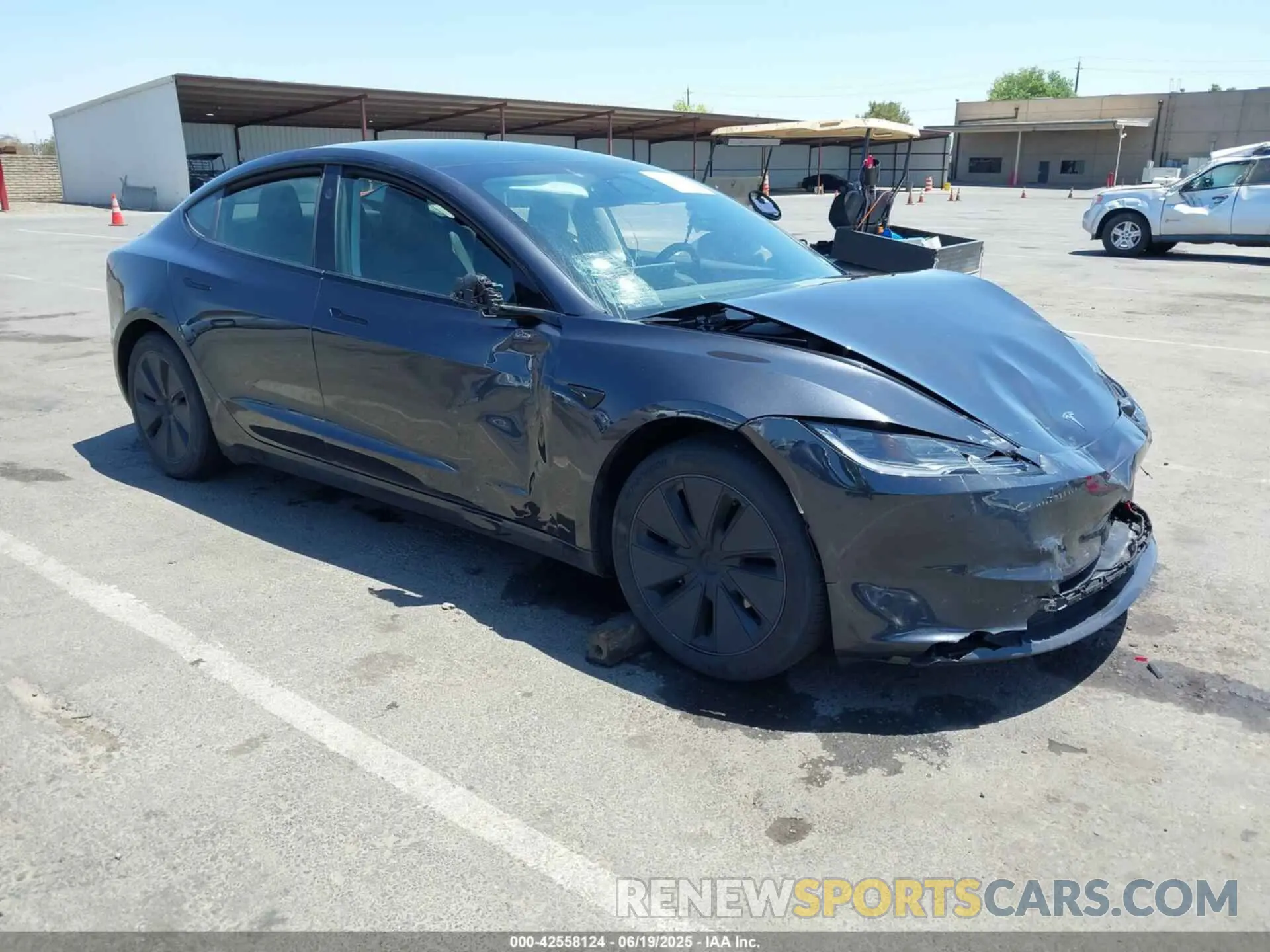 1 Photograph of a damaged car 5YJ3E1EA1RF861420 TESLA MODEL 3 2024