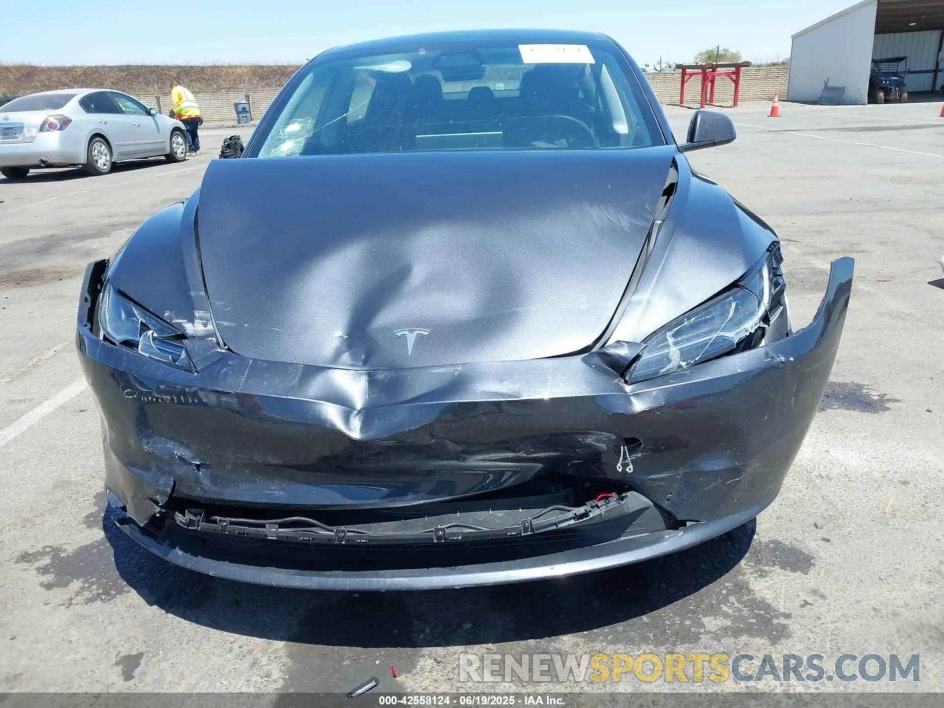11 Photograph of a damaged car 5YJ3E1EA1RF861420 TESLA MODEL 3 2024