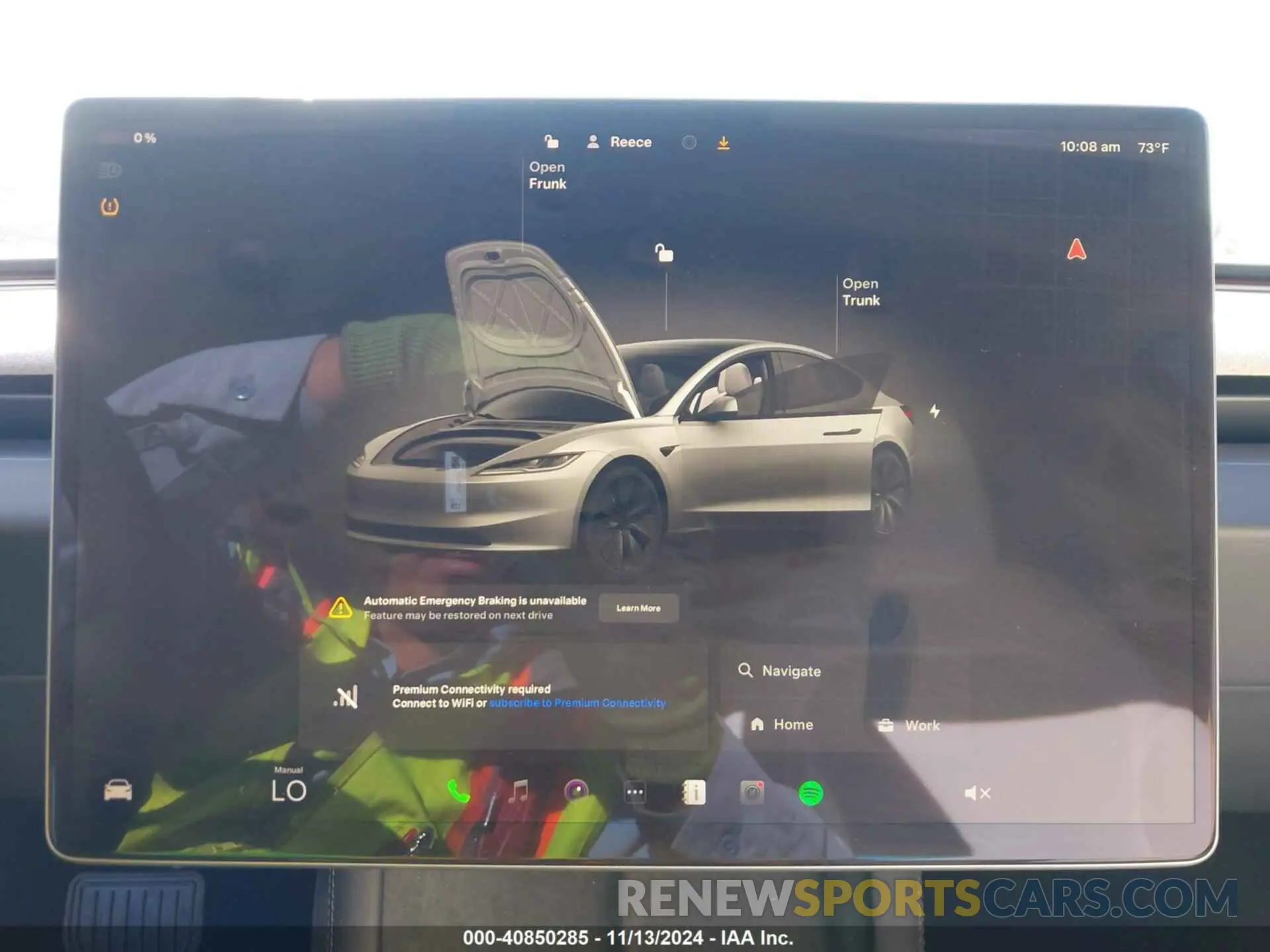 19 Photograph of a damaged car 5YJ3E1EA1RF863345 TESLA MODEL 3 2024
