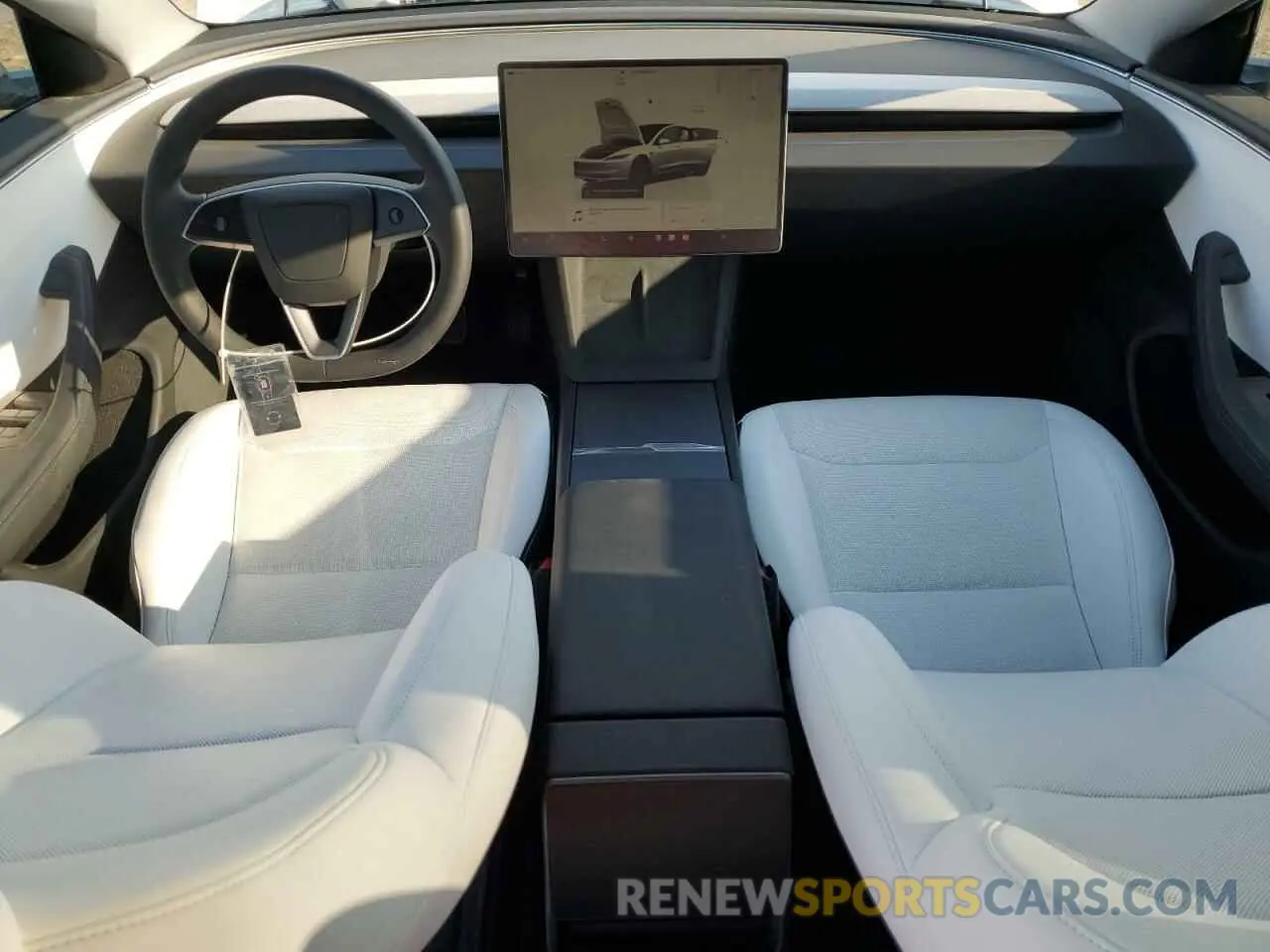 8 Photograph of a damaged car 5YJ3E1EA1RF865550 TESLA MODEL 3 2024